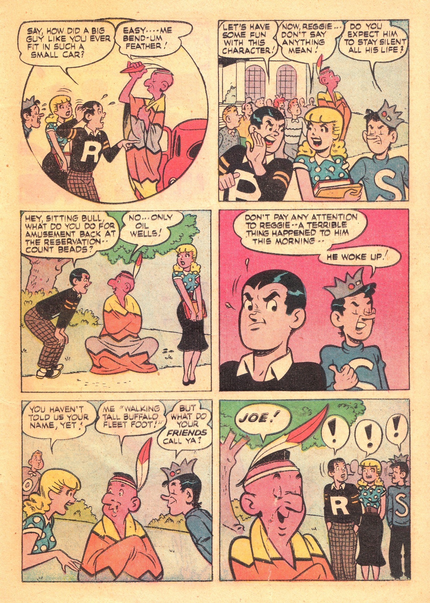 Read online Archie's Rival Reggie comic -  Issue #6 - 21