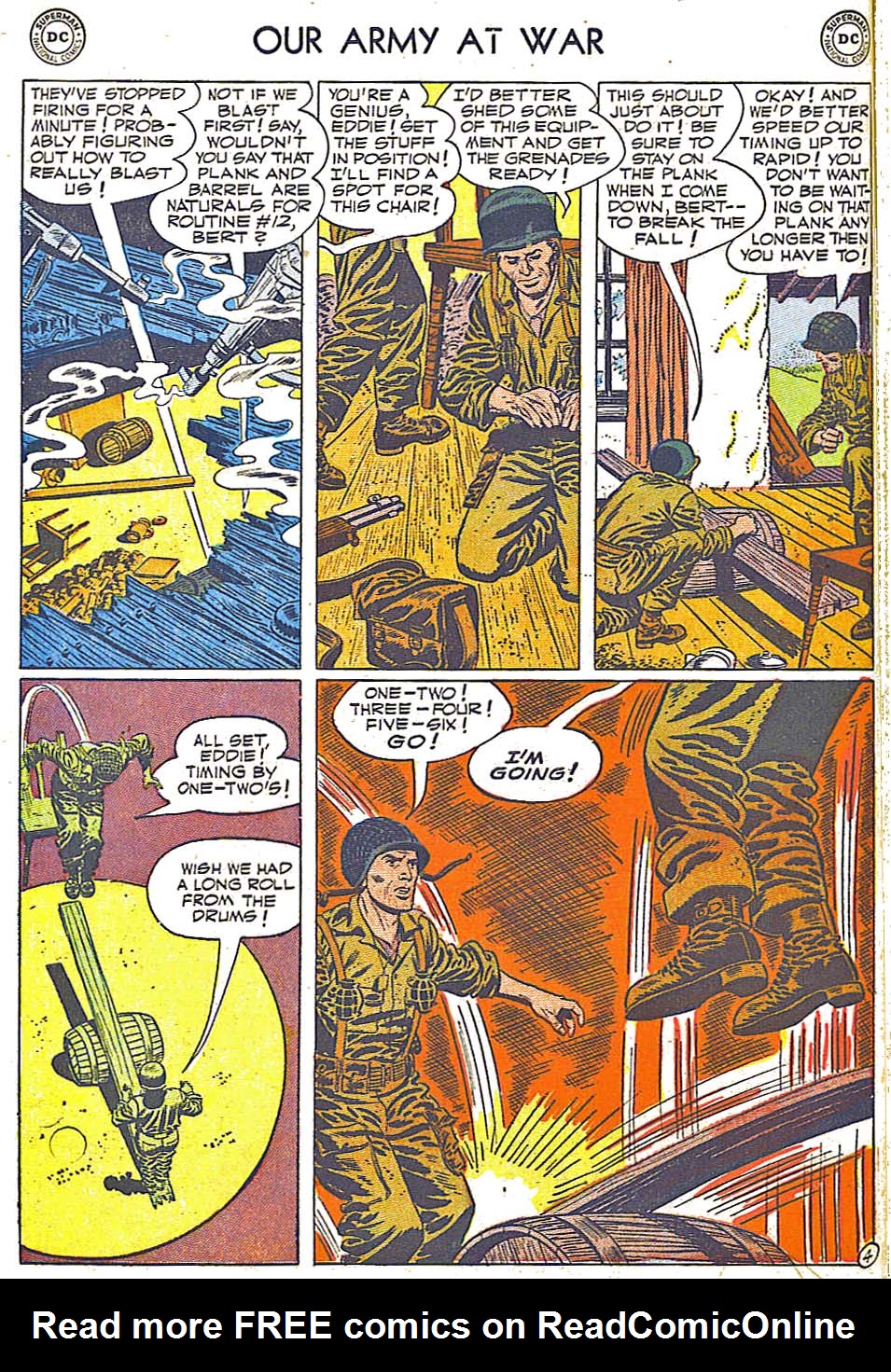 Read online Our Army at War (1952) comic -  Issue #1 - 6