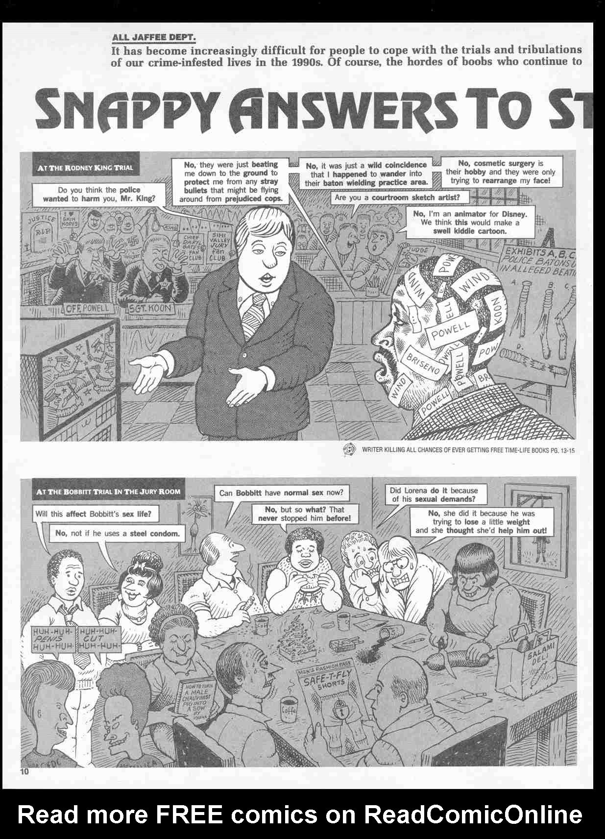 Read online MAD comic -  Issue #328 - 12