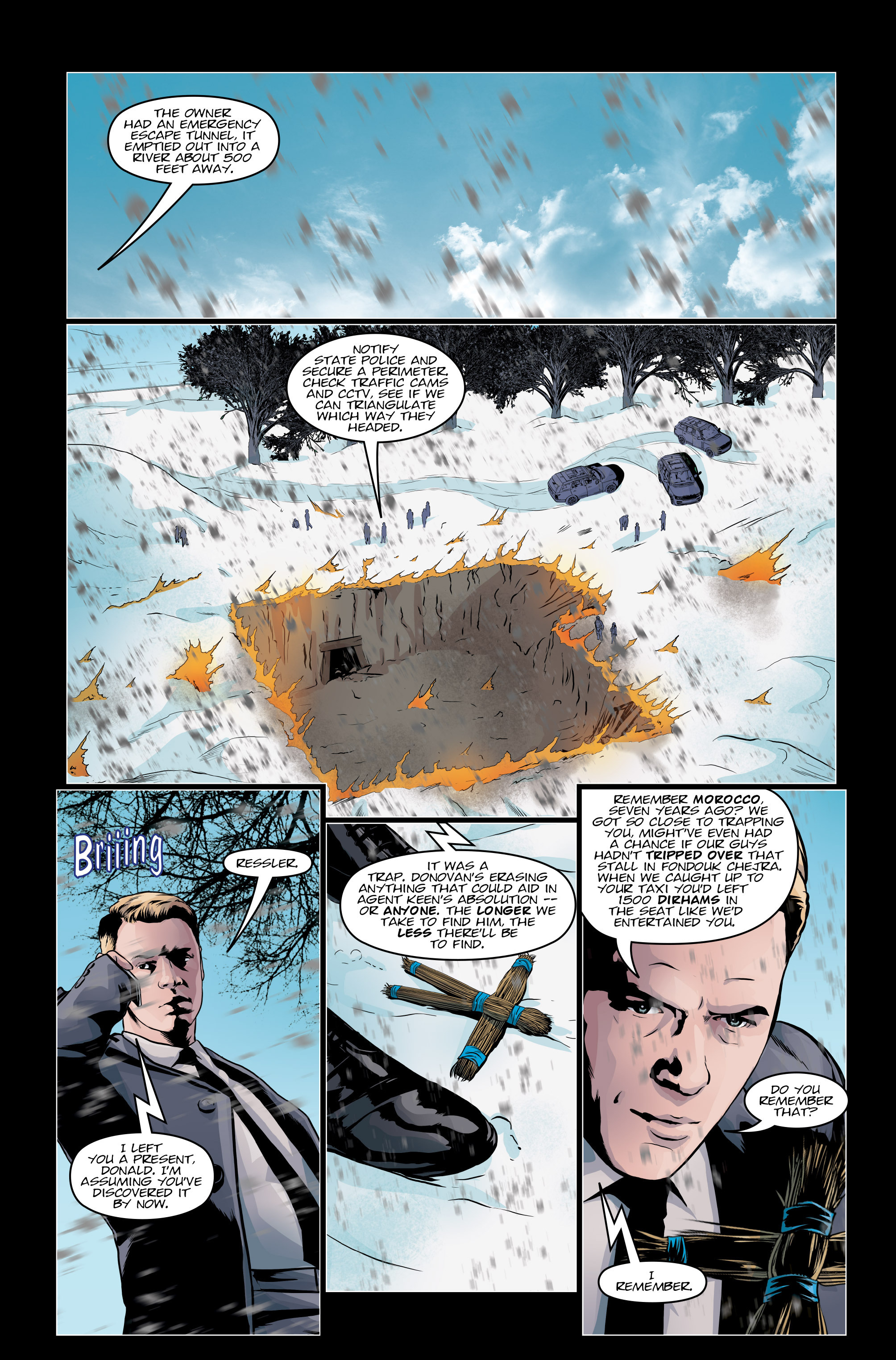 Read online The Blacklist comic -  Issue #7 - 8