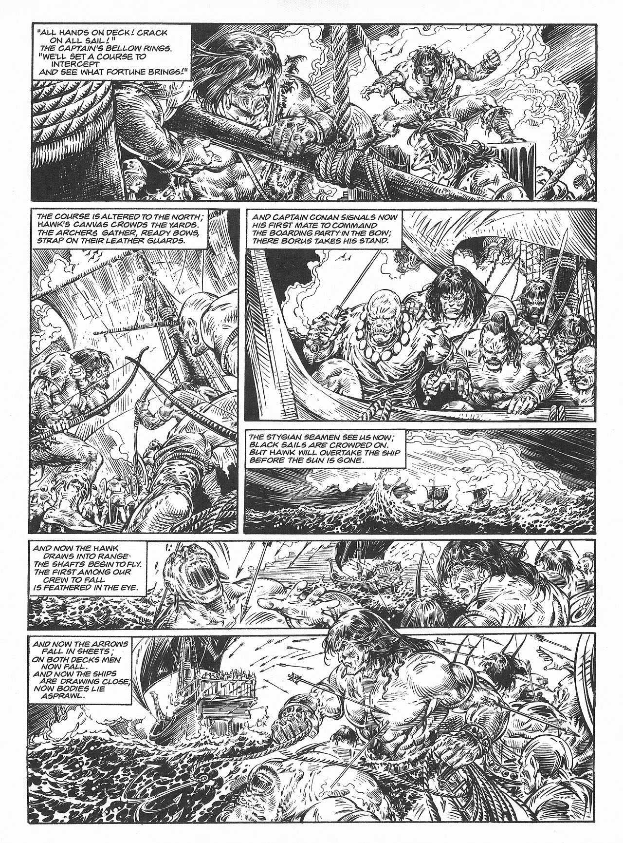 Read online The Savage Sword Of Conan comic -  Issue #227 - 21