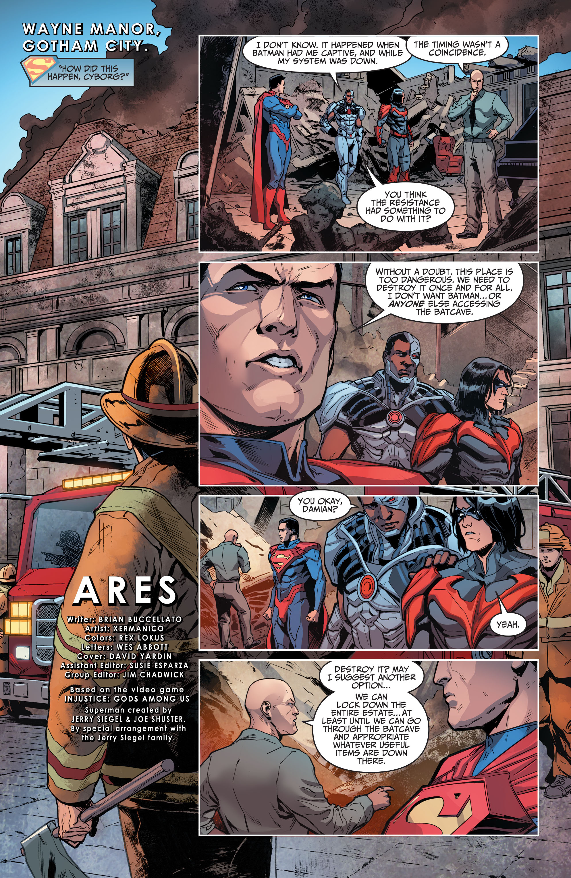 Read online Injustice: Gods Among Us: Year Five comic -  Issue # Annual 1 - 17