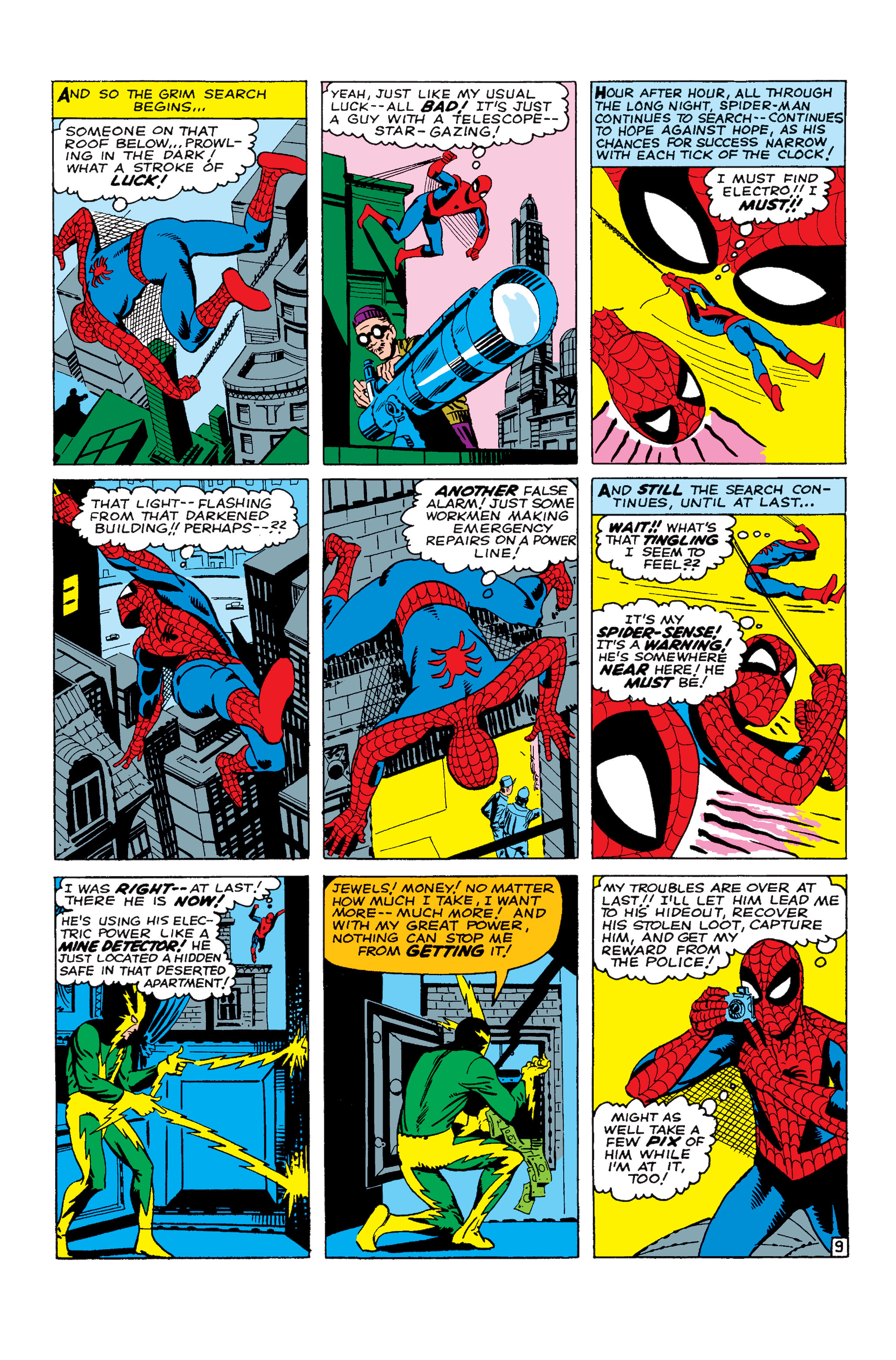 Read online The Amazing Spider-Man (1963) comic -  Issue #9 - 10