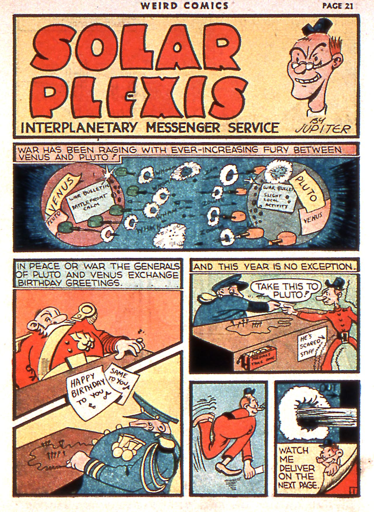 Read online Weird Comics comic -  Issue #4 - 23