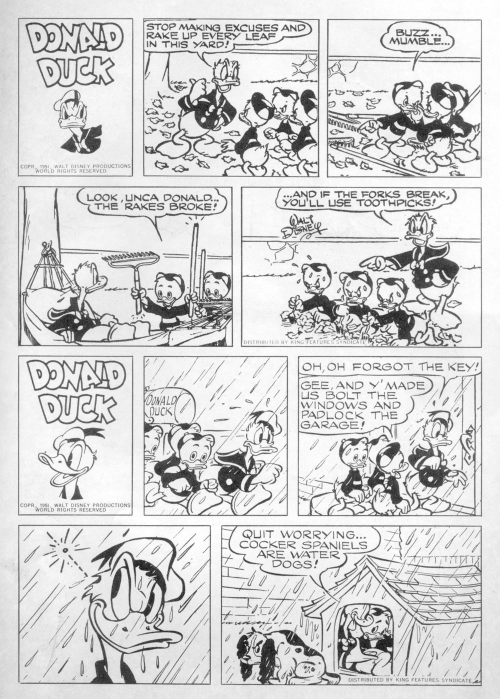 Read online Walt Disney's Comics and Stories comic -  Issue #168 - 51