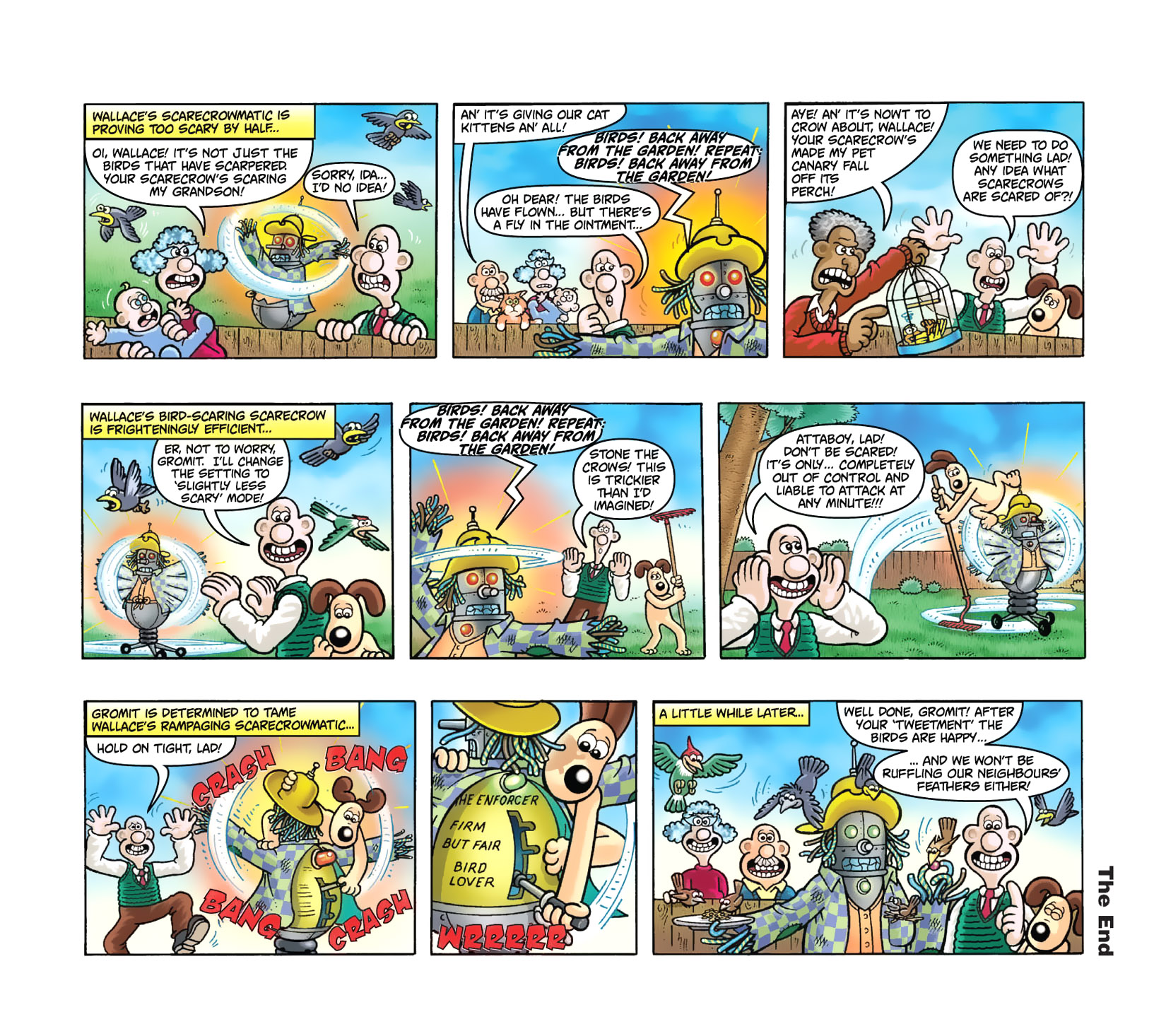 Read online Wallace & Gromit Dailies comic -  Issue #5 - 5