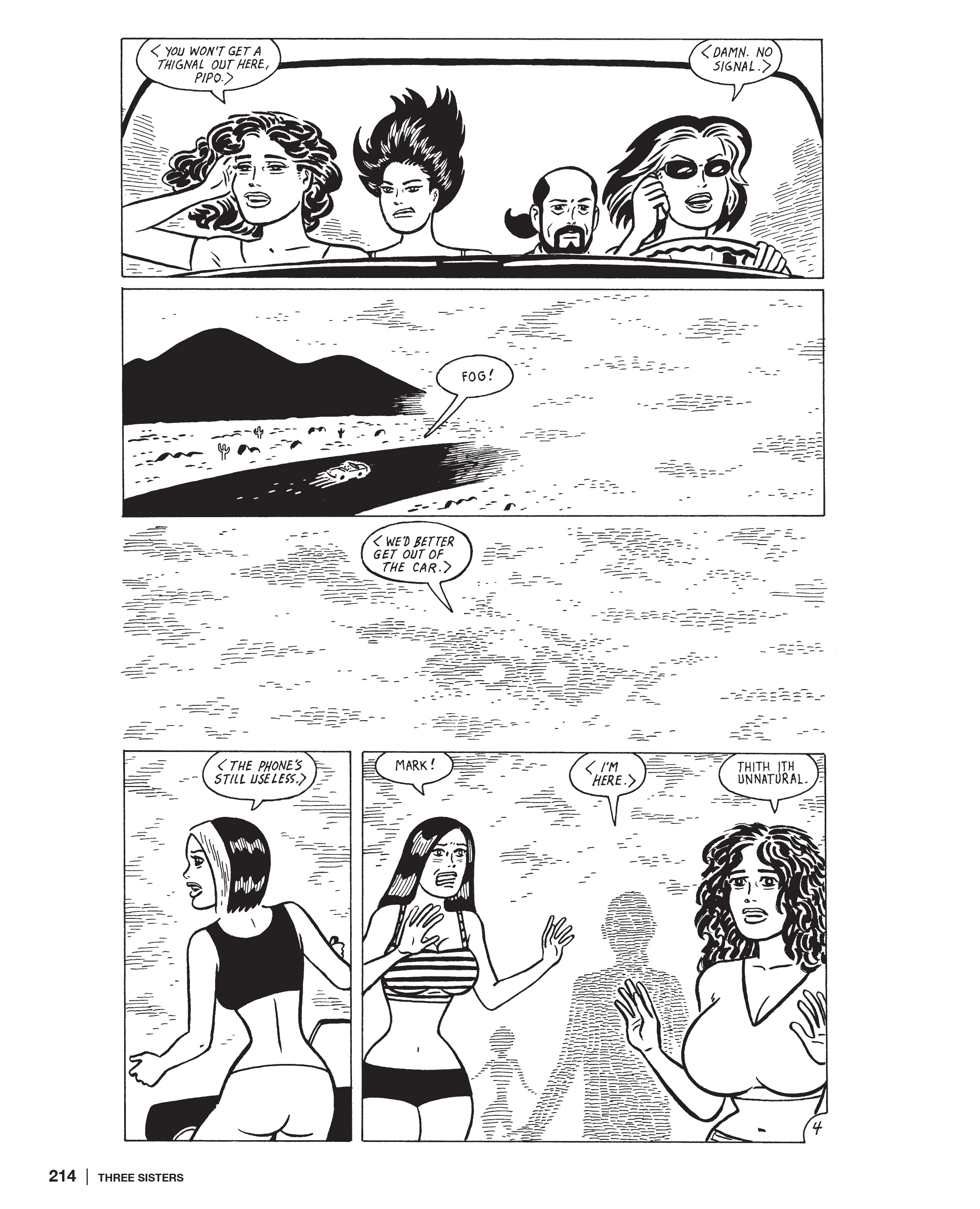 Read online Three Sisters: The Love and Rockets Library comic -  Issue # TPB (Part 3) - 14