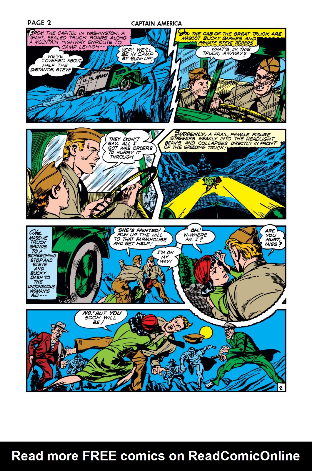 Captain America Comics 10 Page 2