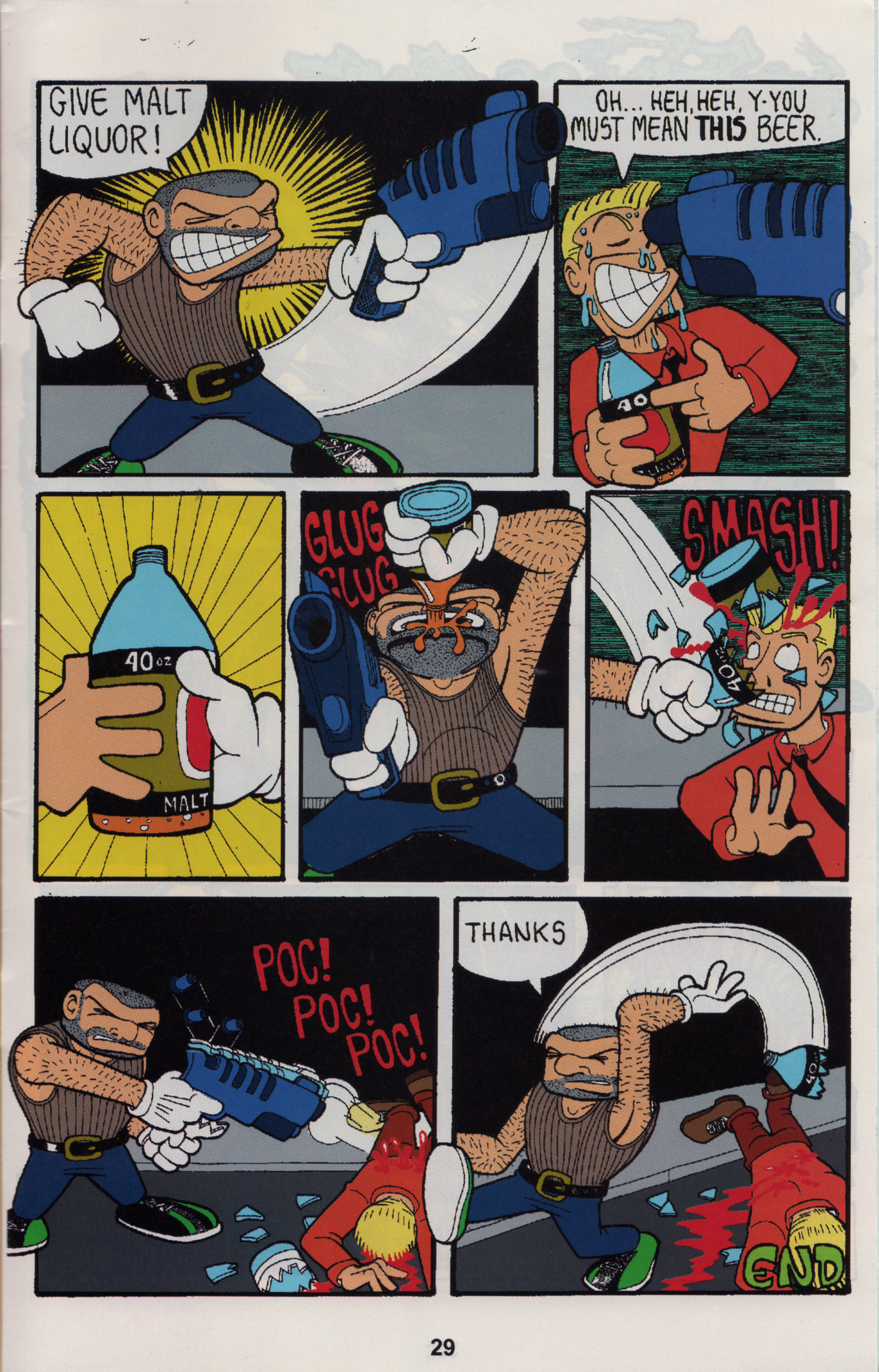 Read online Slavepit Funnies Featuring Gwar comic -  Issue #3 - 31