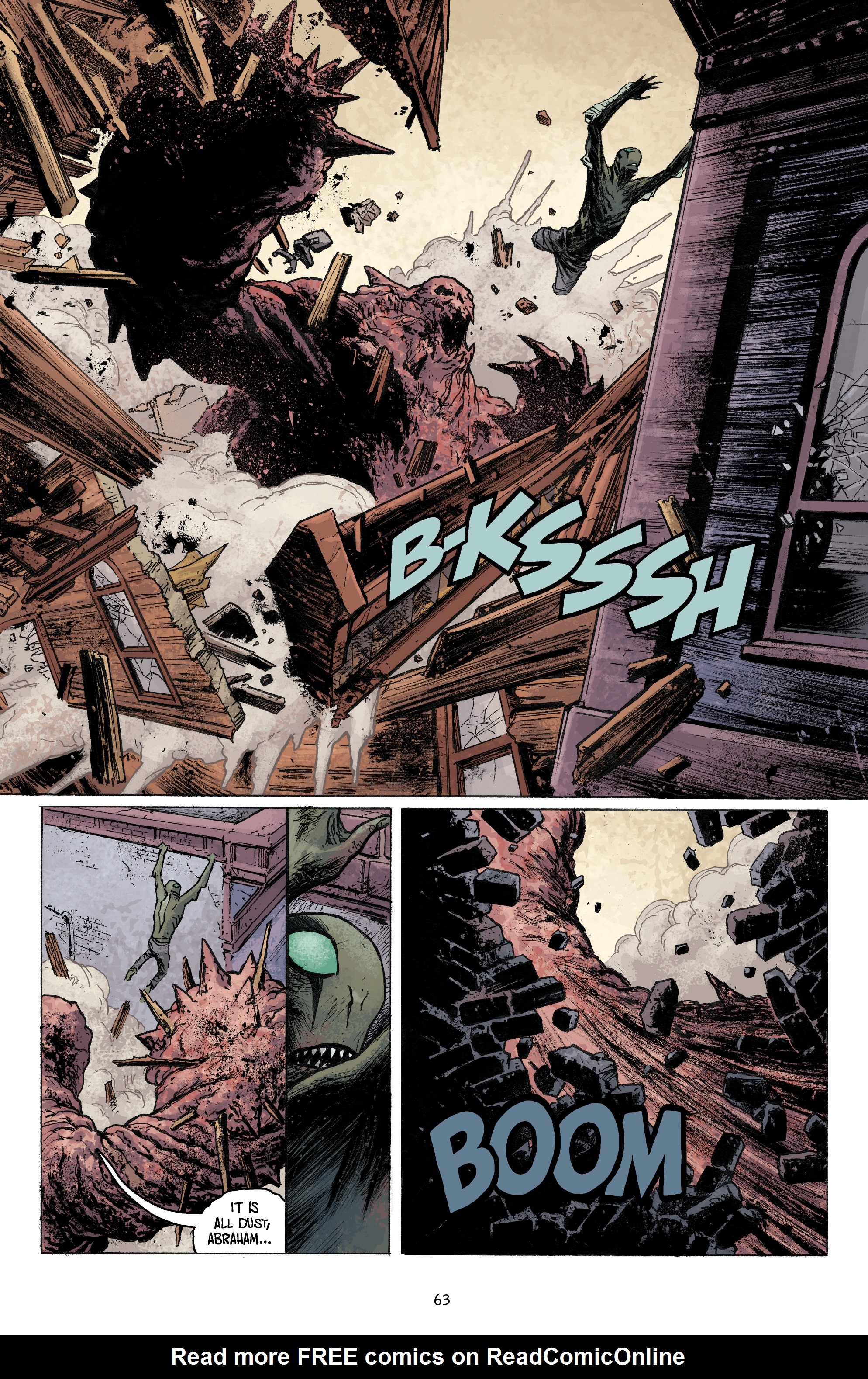 Read online Abe Sapien comic -  Issue # _TPB Dark and Terrible 1 (Part 1) - 64