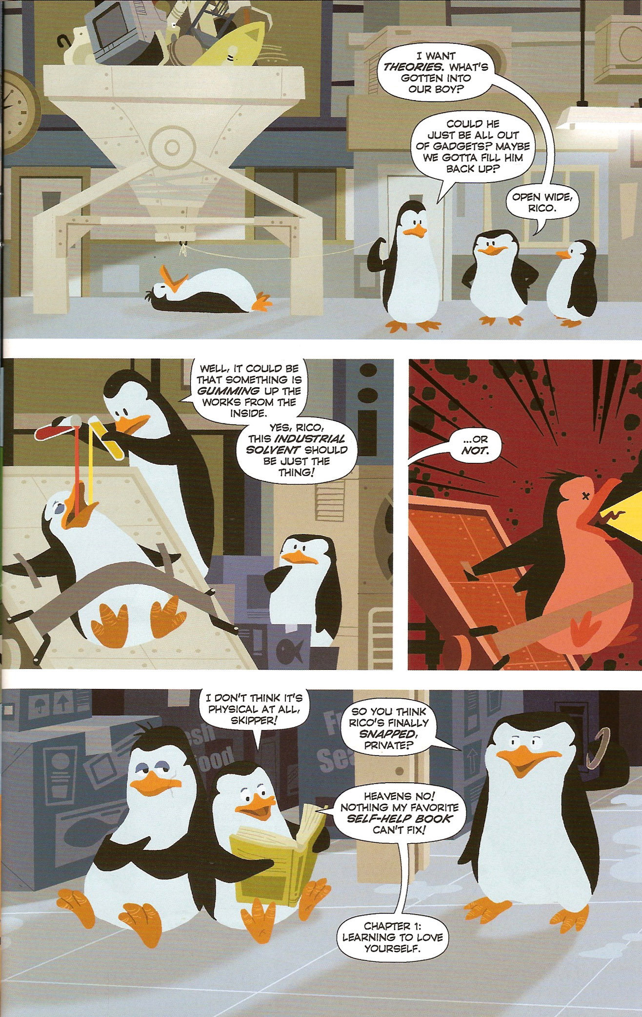 Read online Penguins of Madagascar comic -  Issue #1 - 25