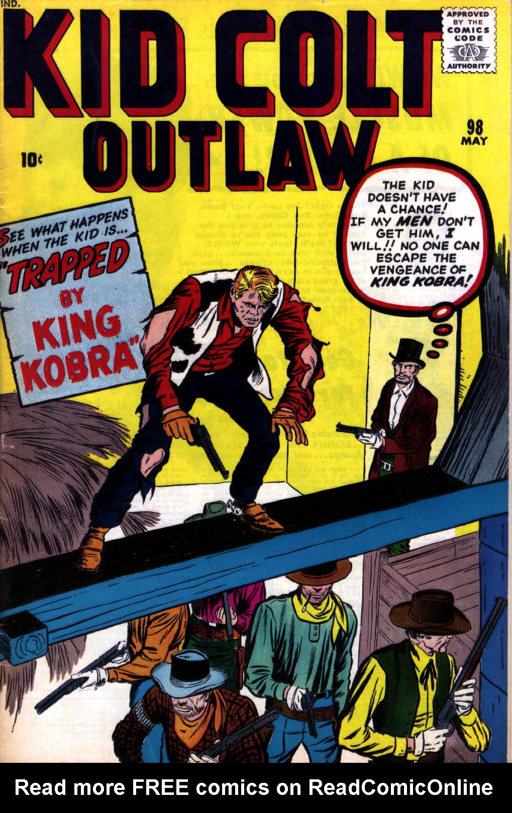 Read online Kid Colt Outlaw comic -  Issue #98 - 1
