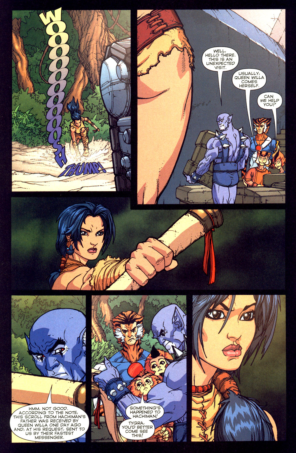 Read online ThunderCats: HammerHand's Revenge comic -  Issue #1 - 8