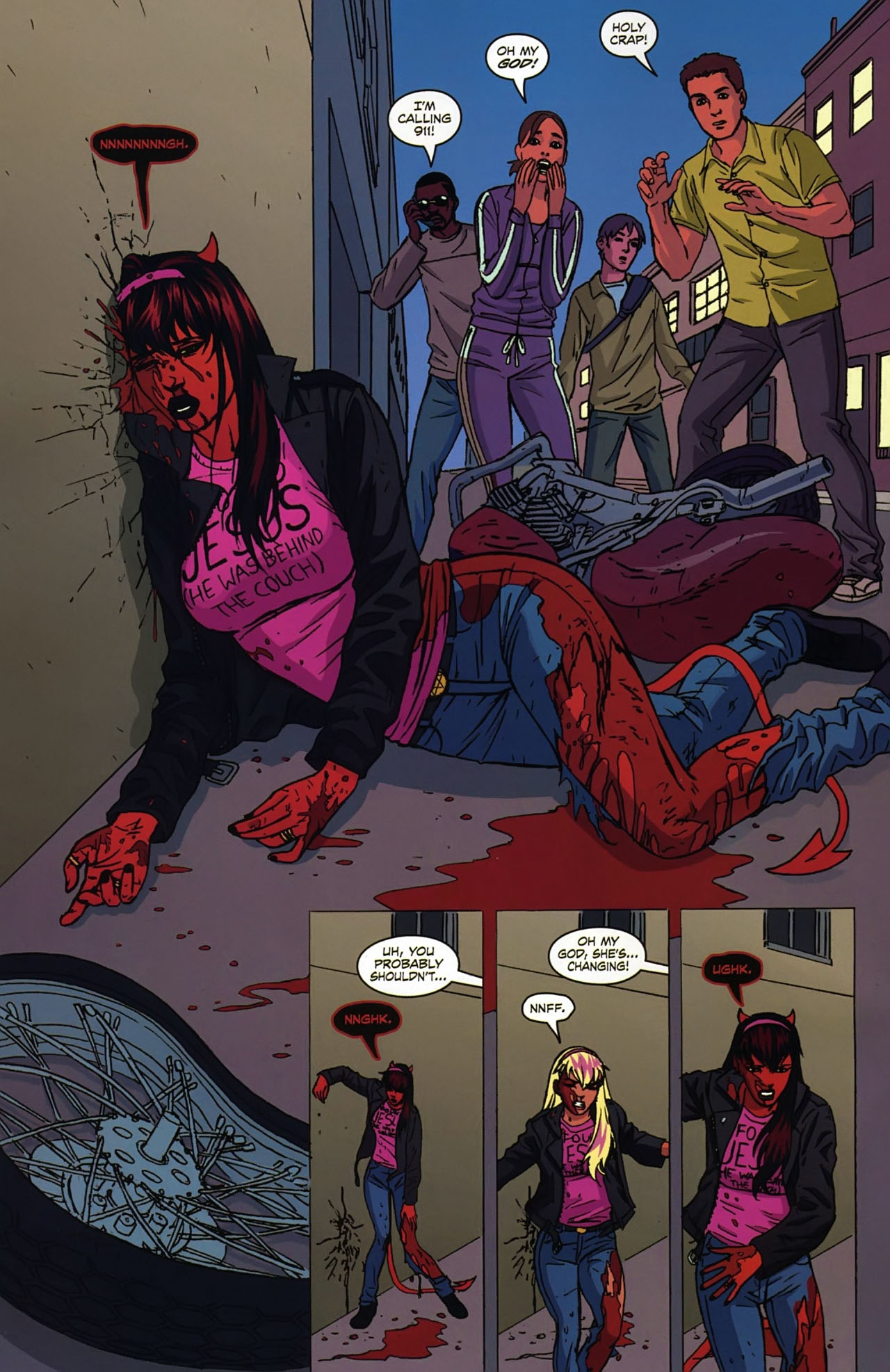 Read online Mercy Sparx (2008) comic -  Issue #3 - 15