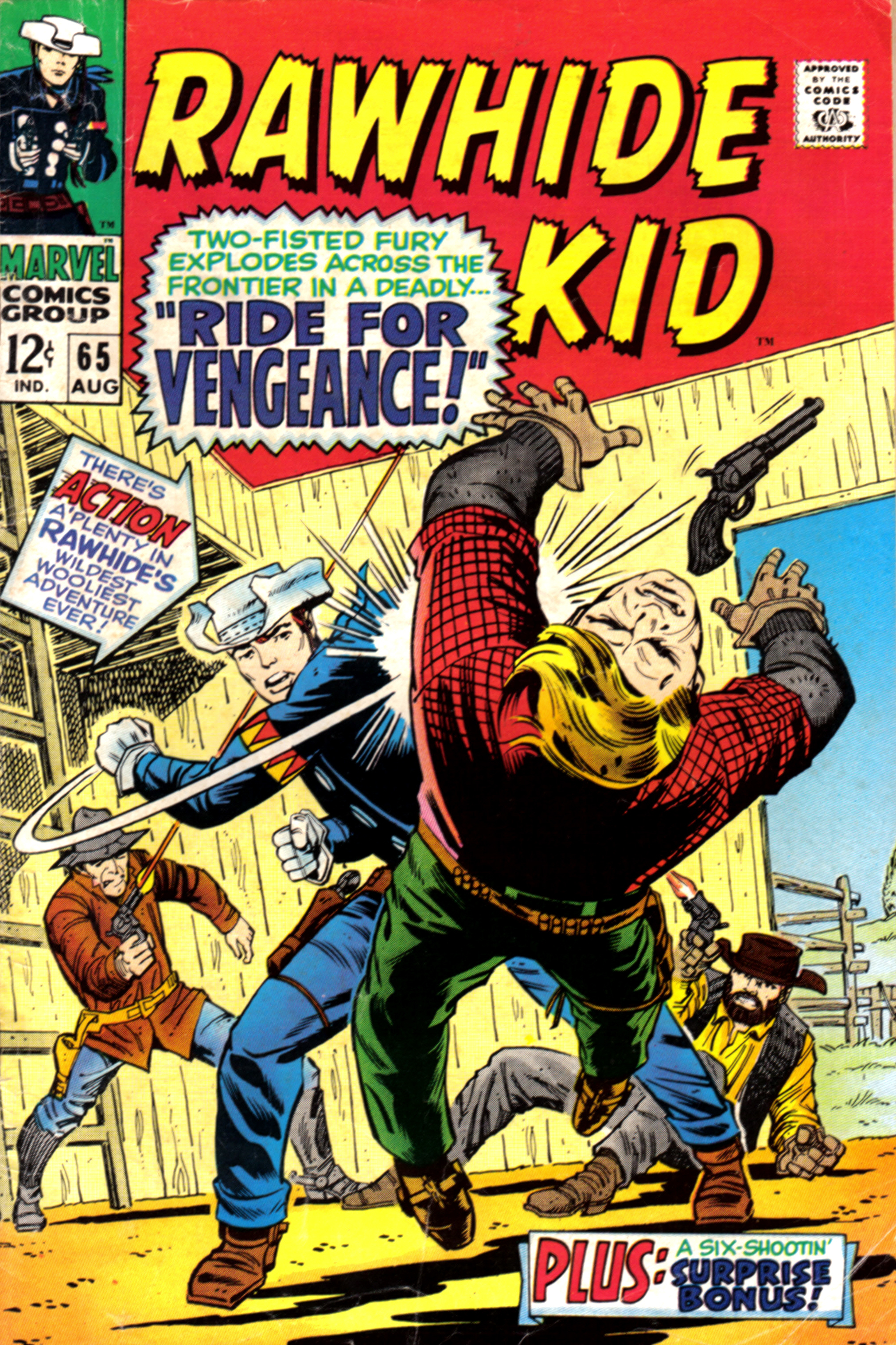 Read online The Rawhide Kid comic -  Issue #65 - 1