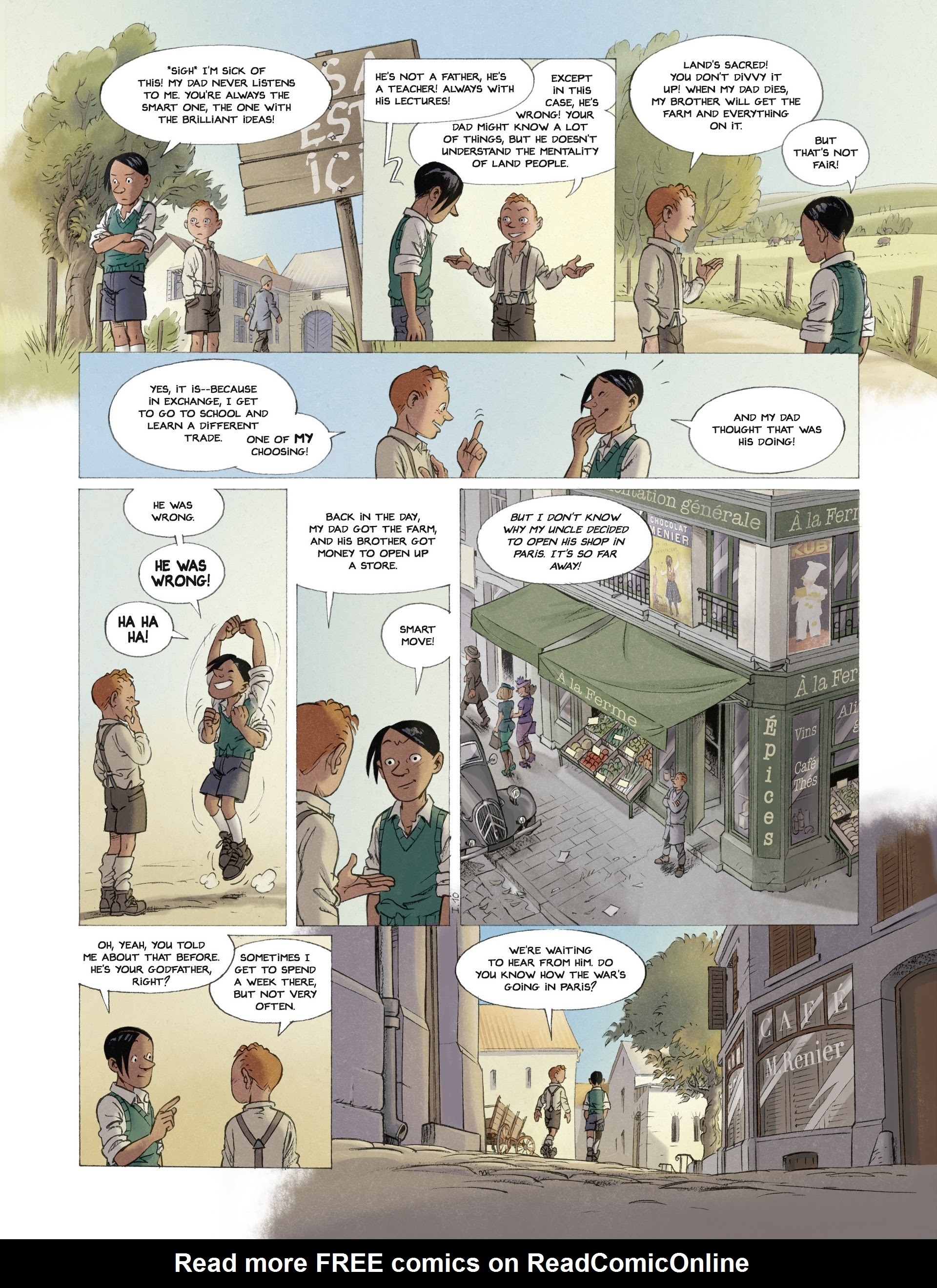 Read online Children of the Resistance comic -  Issue #1 - 12