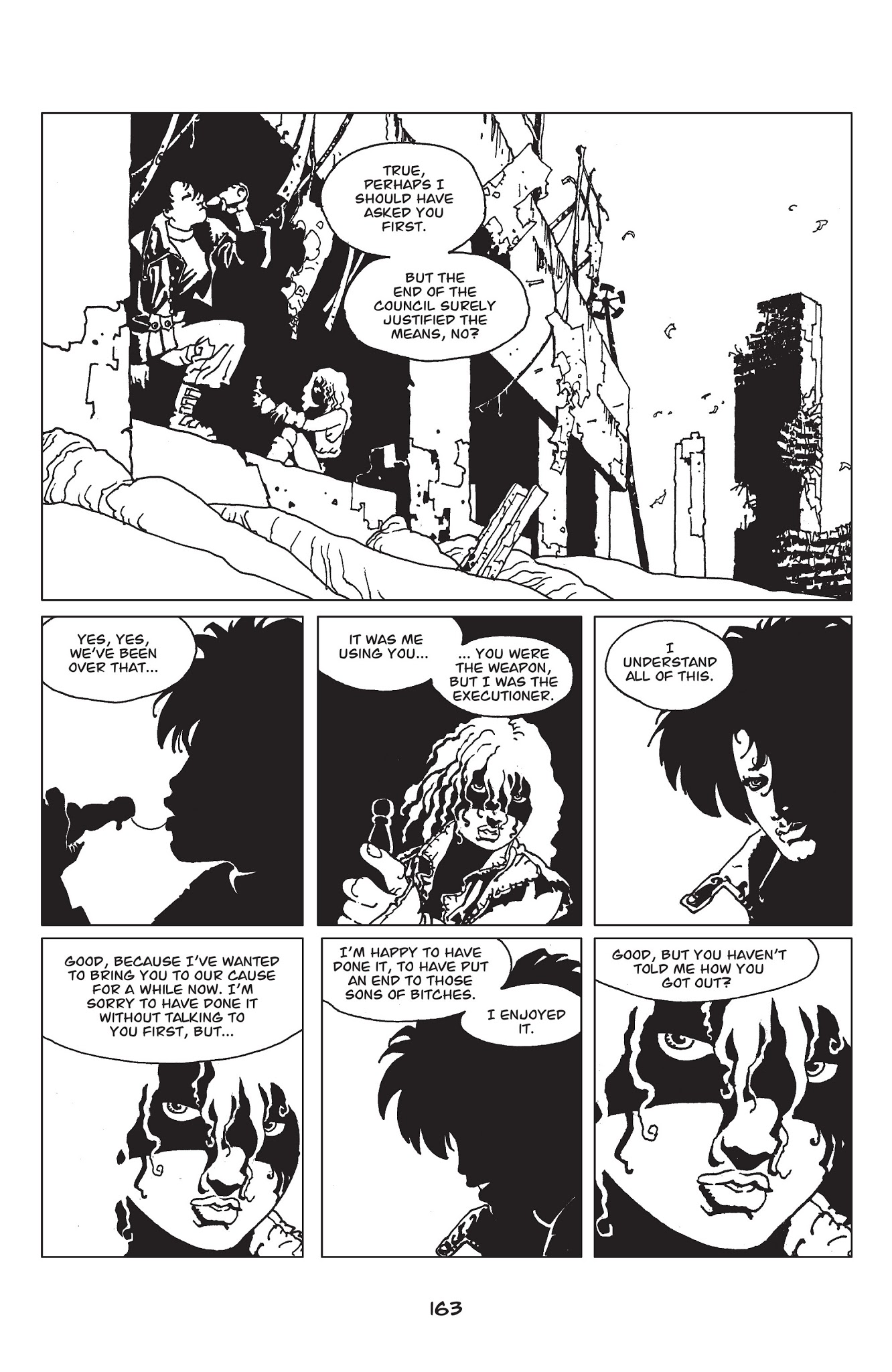 Read online Borderline comic -  Issue # TPB 4 - 163