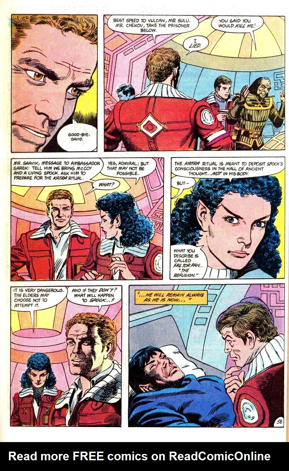 Read online Star Trek III: The Search for Spock comic -  Issue # Full - 58