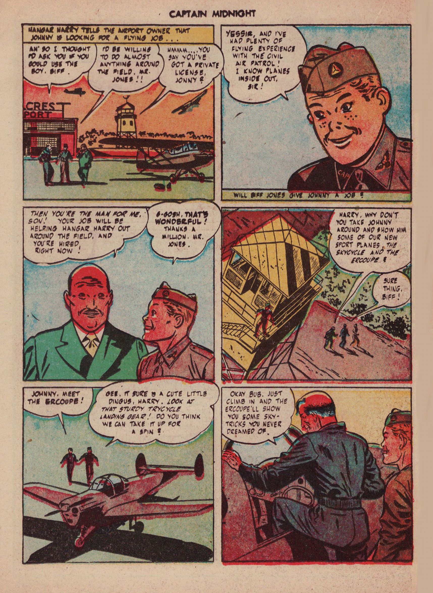 Read online Captain Midnight (1942) comic -  Issue #41 - 38