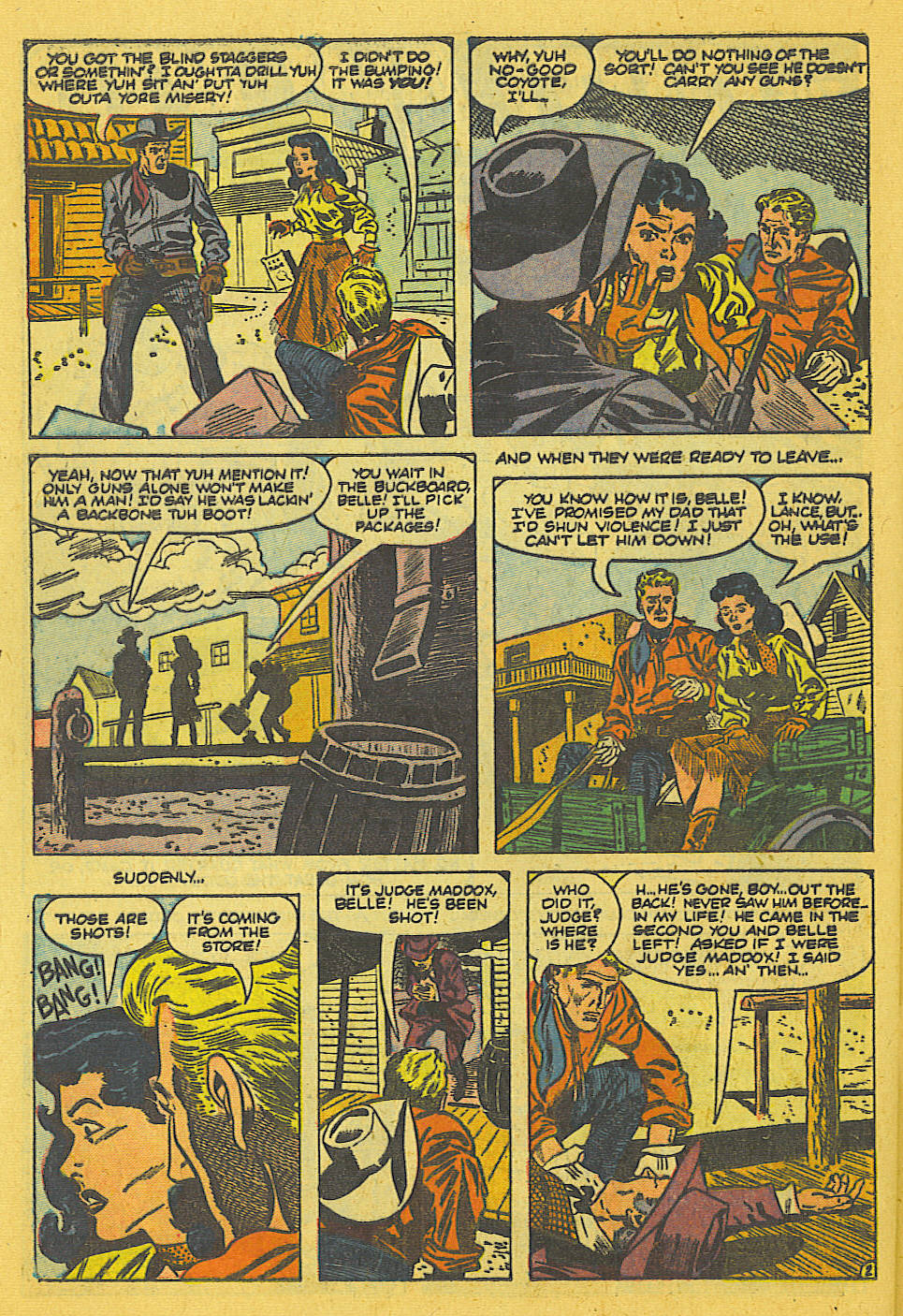 Read online The Outlaw Kid (1954) comic -  Issue #1 - 20