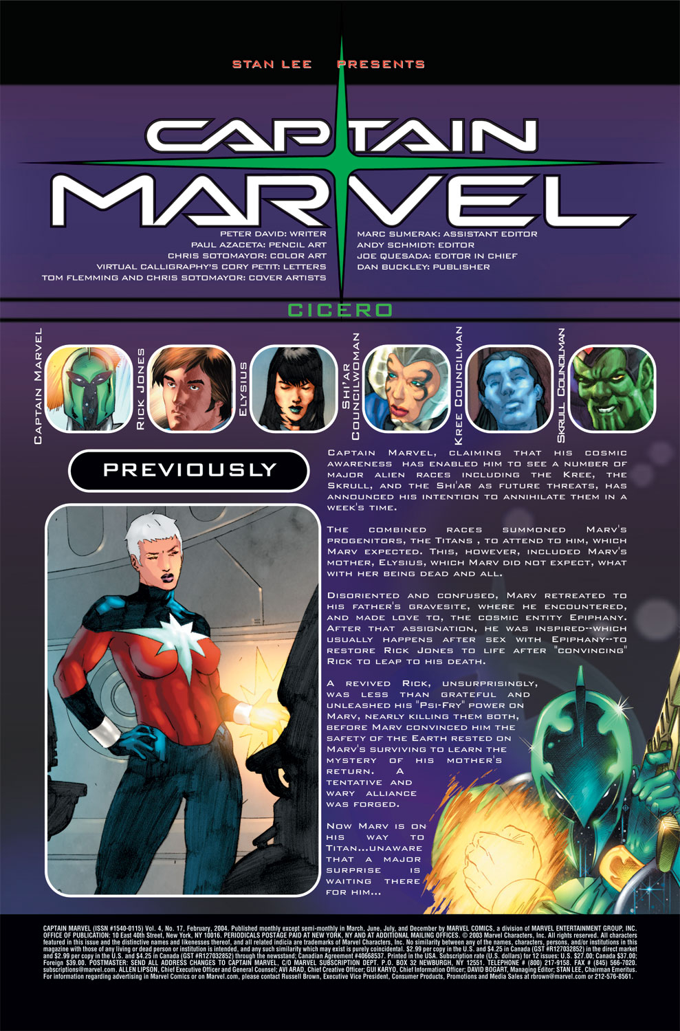 Captain Marvel (2002) Issue #17 #17 - English 2