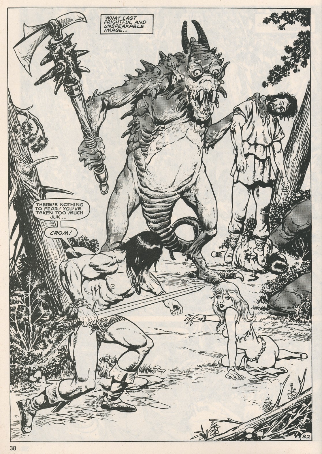 The Savage Sword Of Conan issue 118 - Page 36