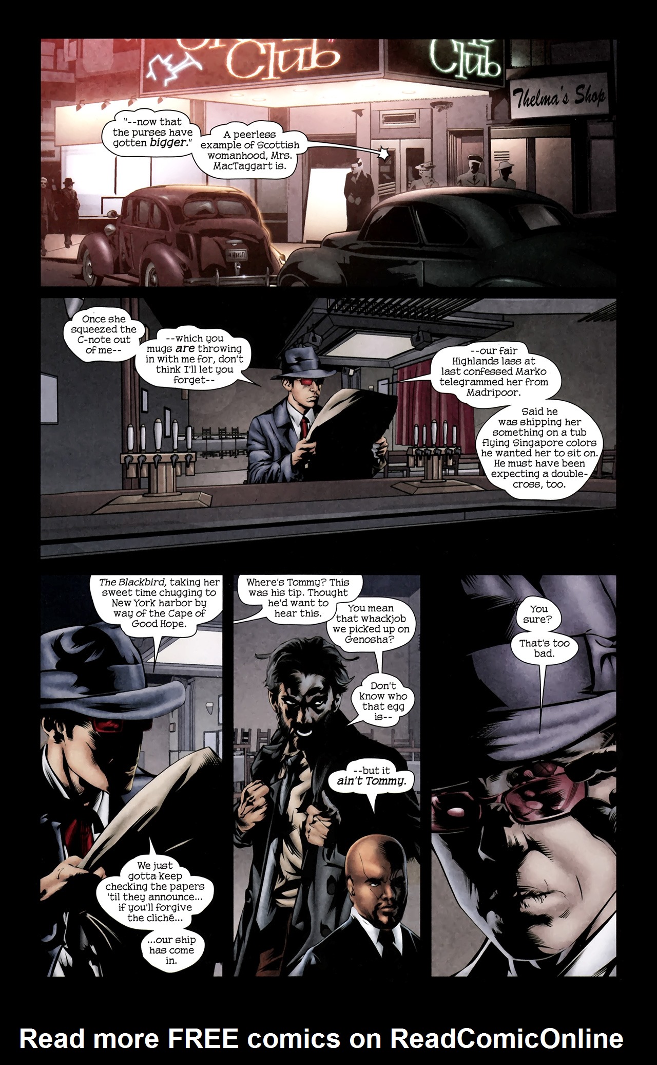 Read online X-Men Noir: Mark of Cain comic -  Issue #3 - 14