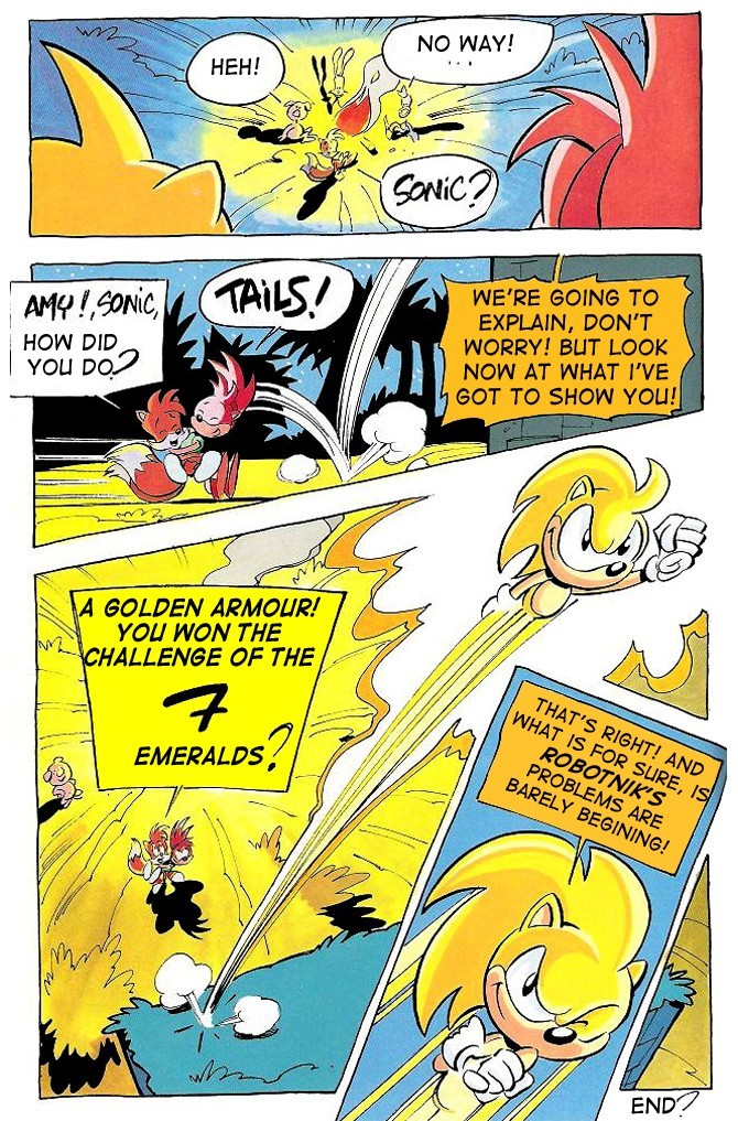 Read online Sonic Adventures: Dans Les Griffes De Robotnik comic -  Issue # Full - 65
