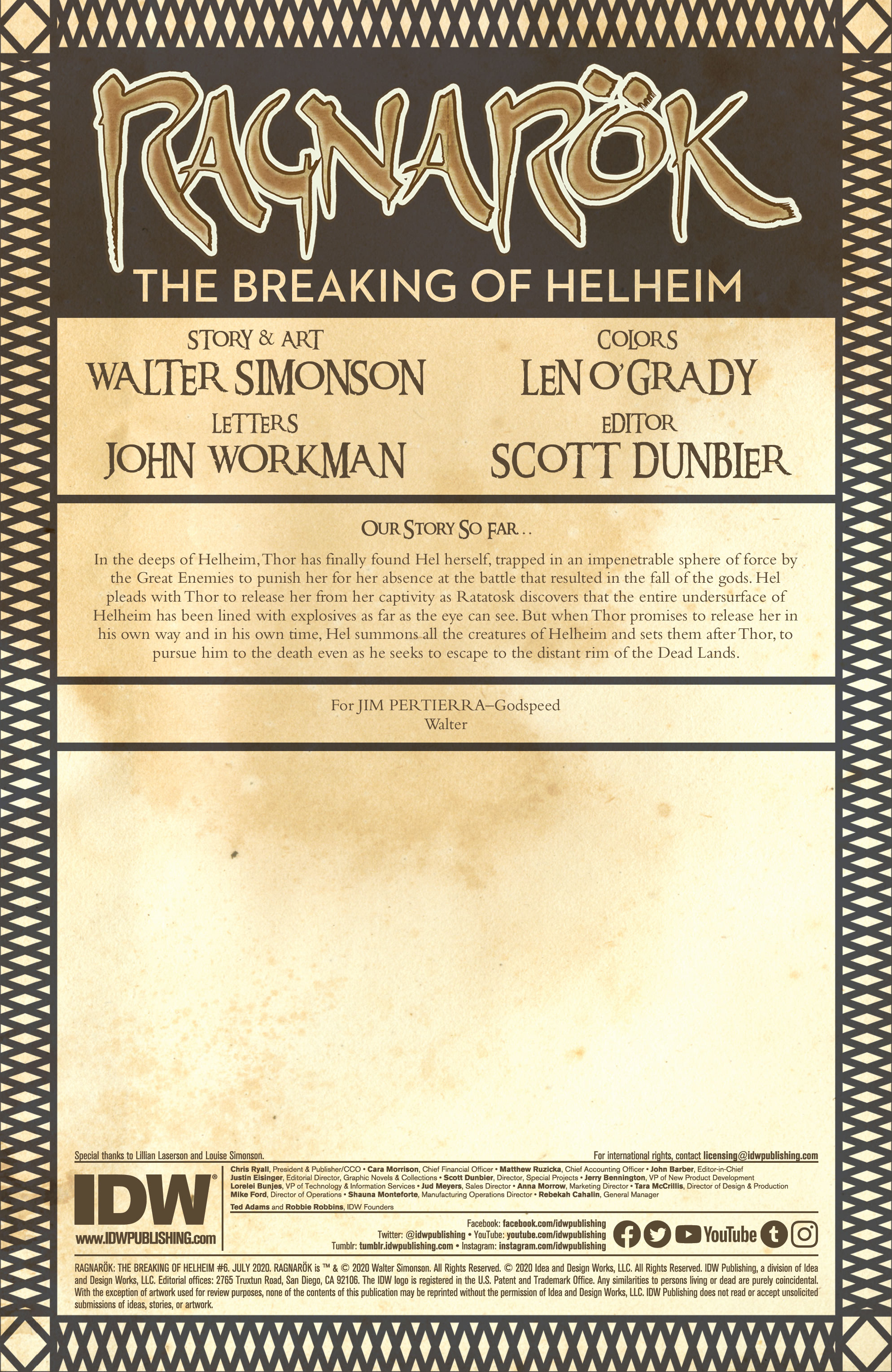 Read online Ragnarok: The Breaking of Helheim comic -  Issue #6 - 2
