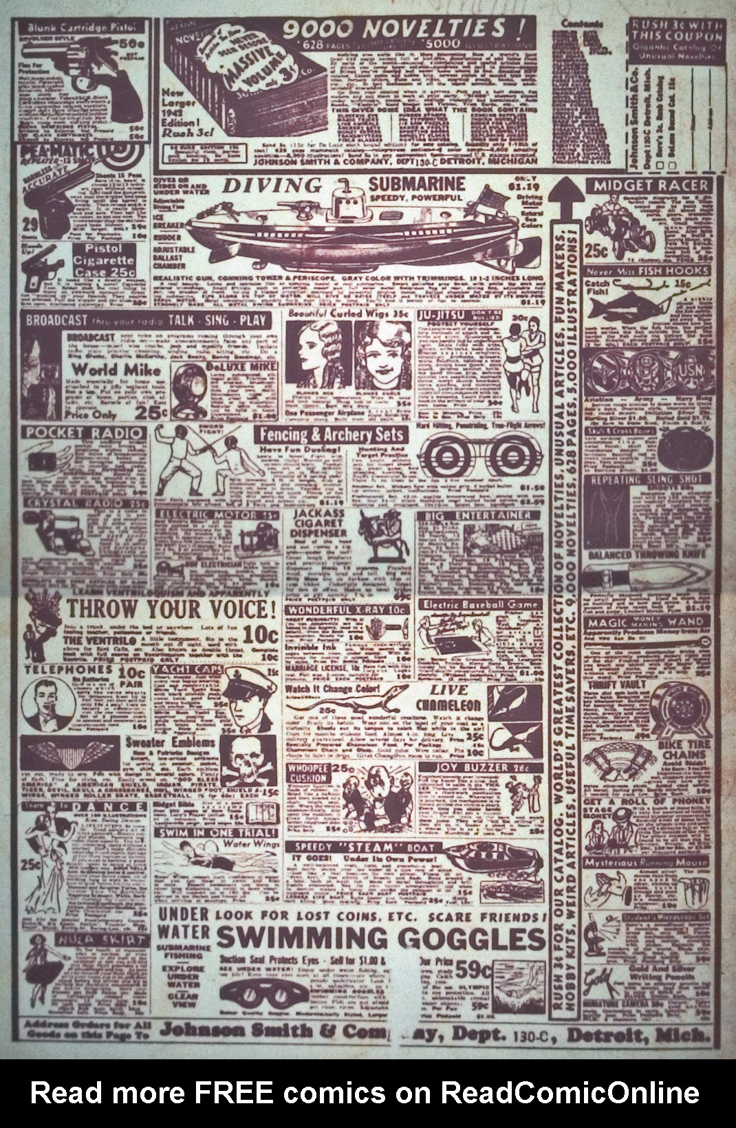 Read online USA Comics comic -  Issue #1 - 69