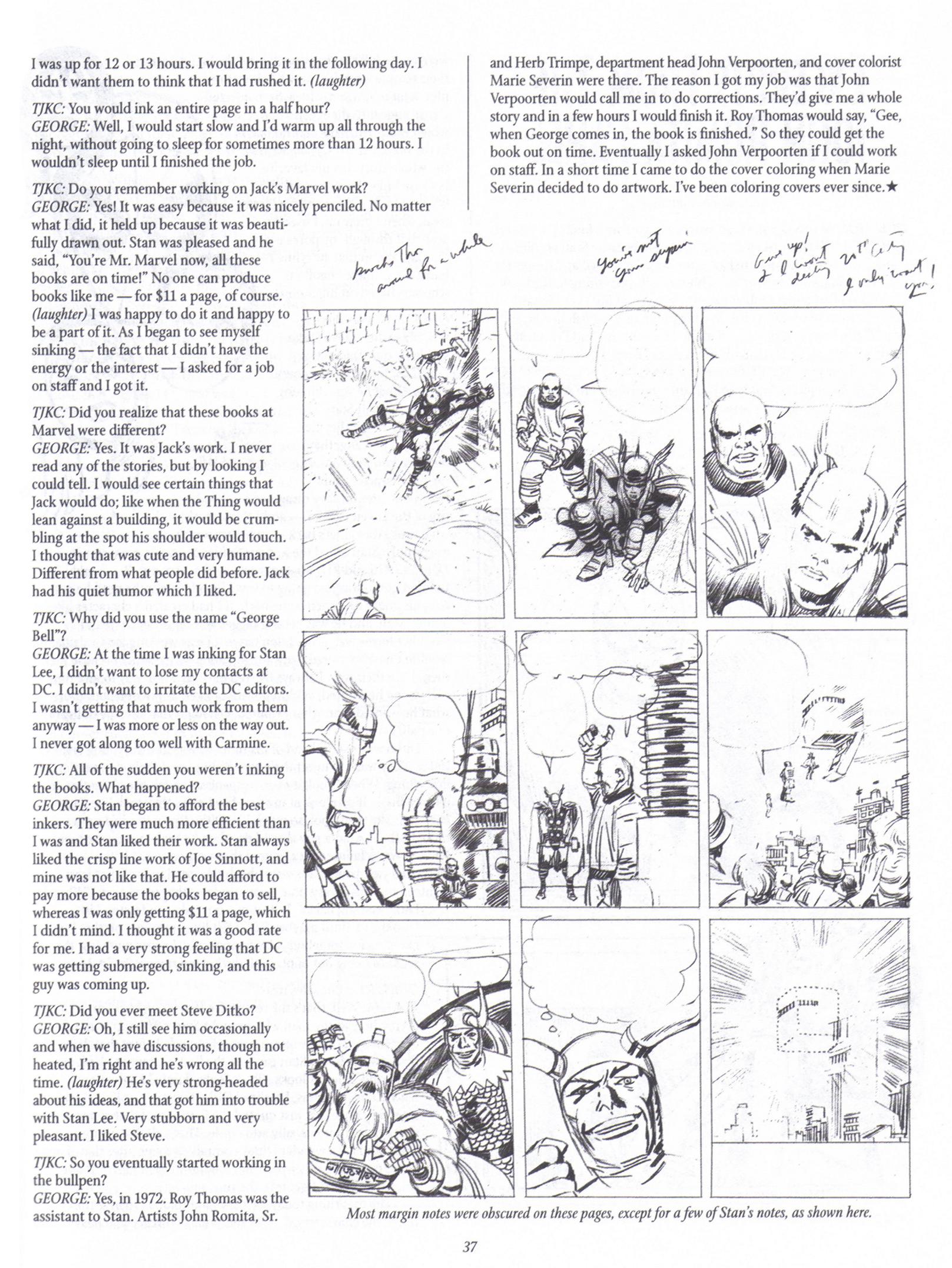 Read online The Jack Kirby Collector comic -  Issue #18 - 36