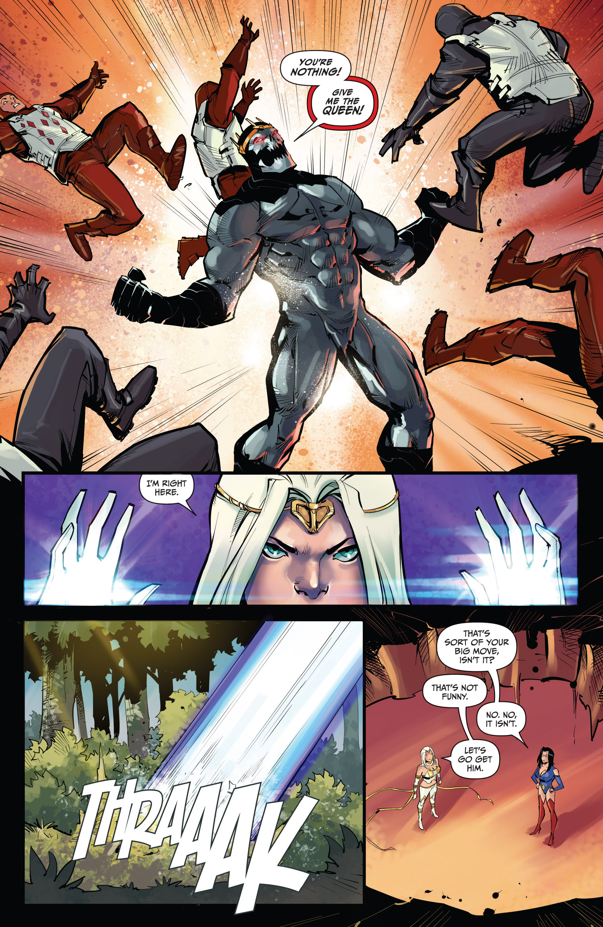 Read online Grimm Fairy Tales vs. Wonderland comic -  Issue #4 - 8