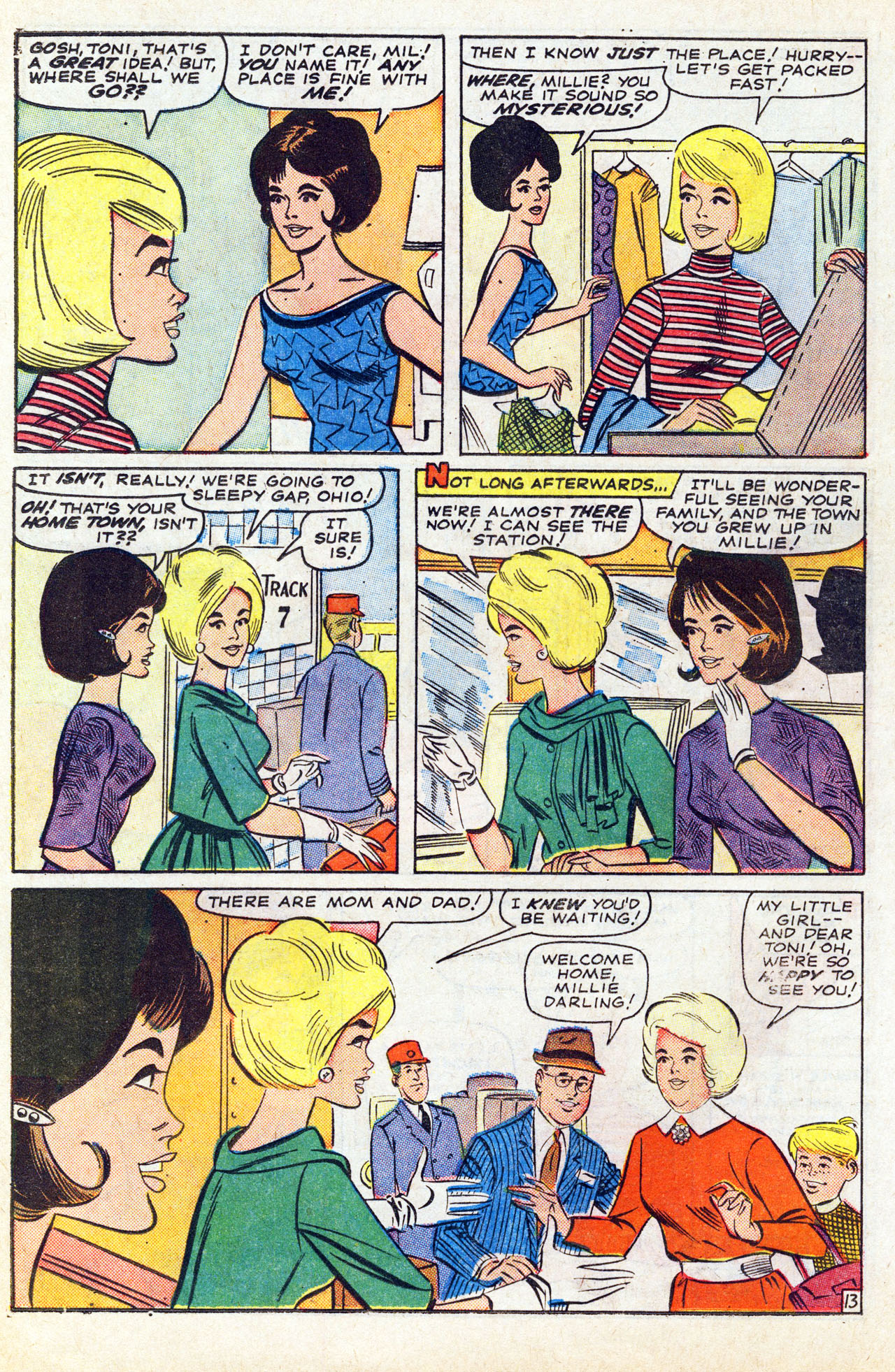 Read online Millie the Model comic -  Issue # Annual 5 - 58
