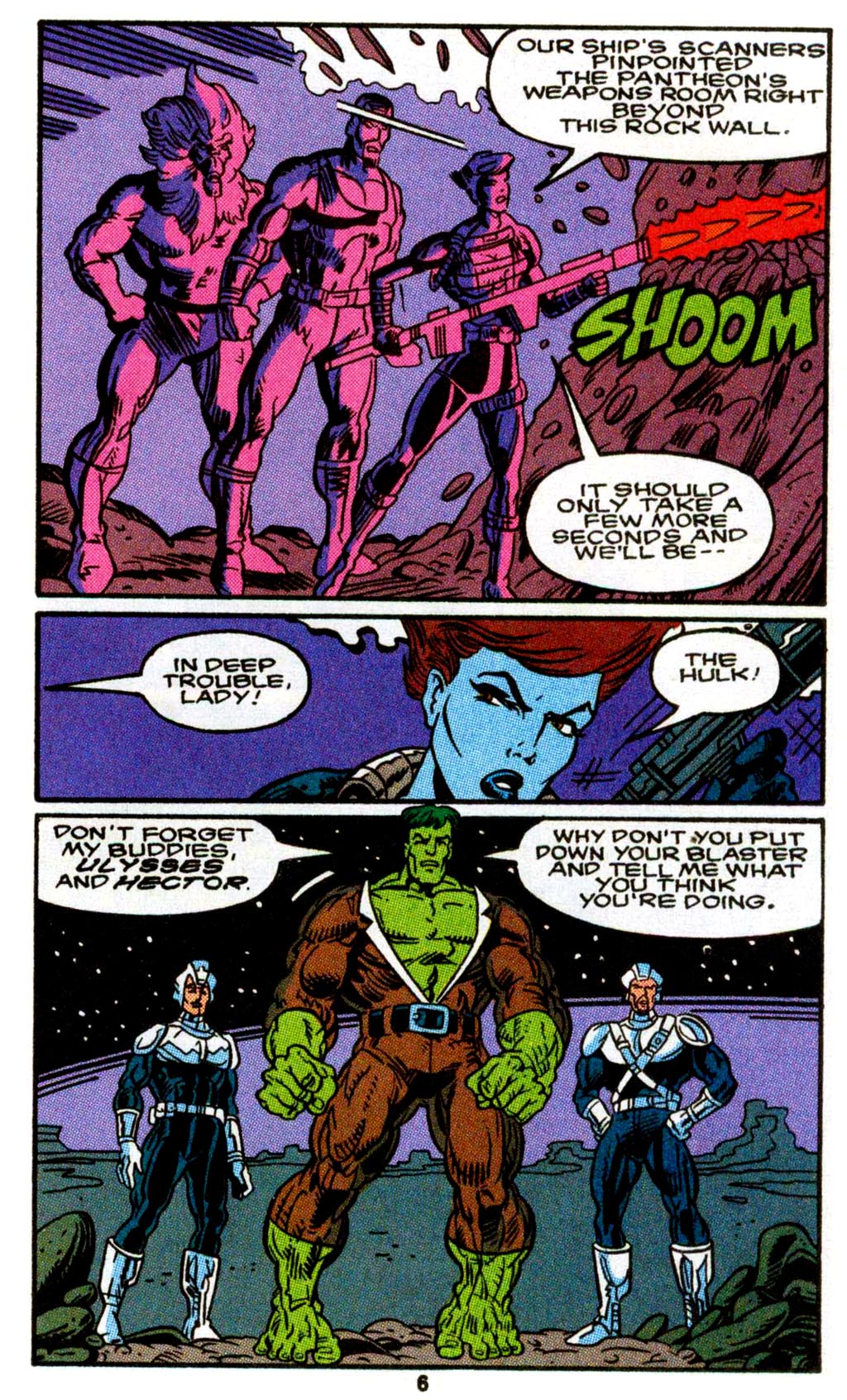 Read online Hulk: Pantheon Raid comic -  Issue # Full - 7