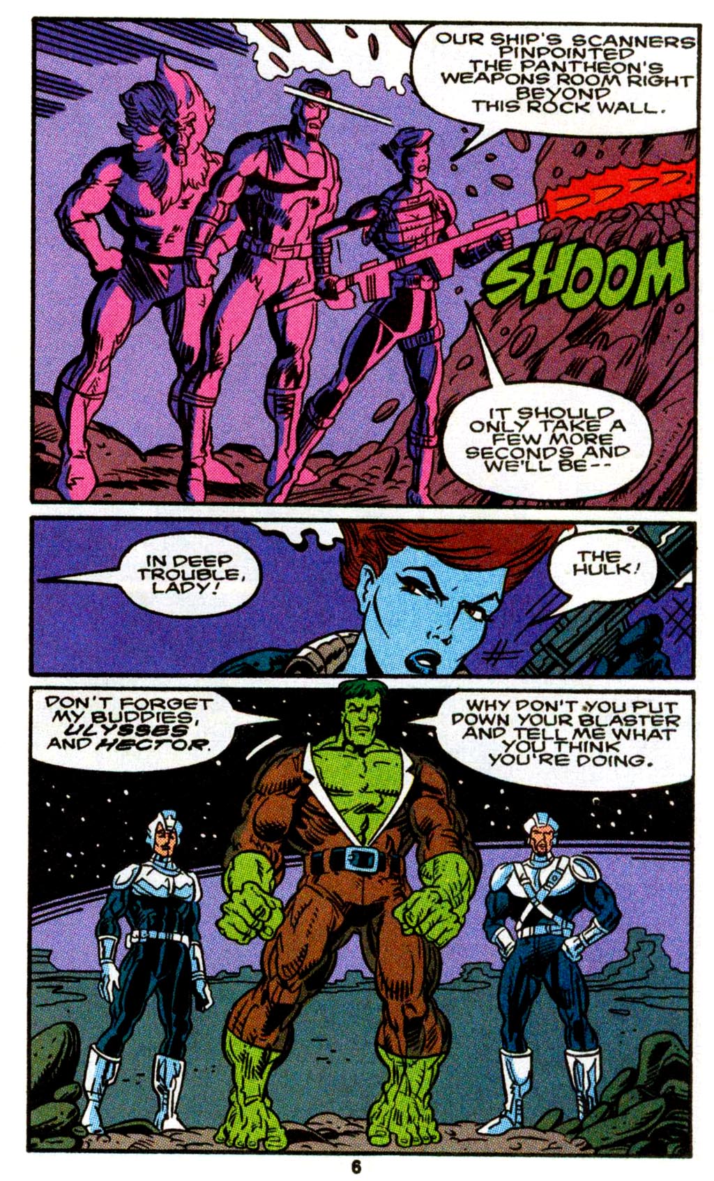 Read online Hulk: Pantheon Raid comic -  Issue # Full - 7