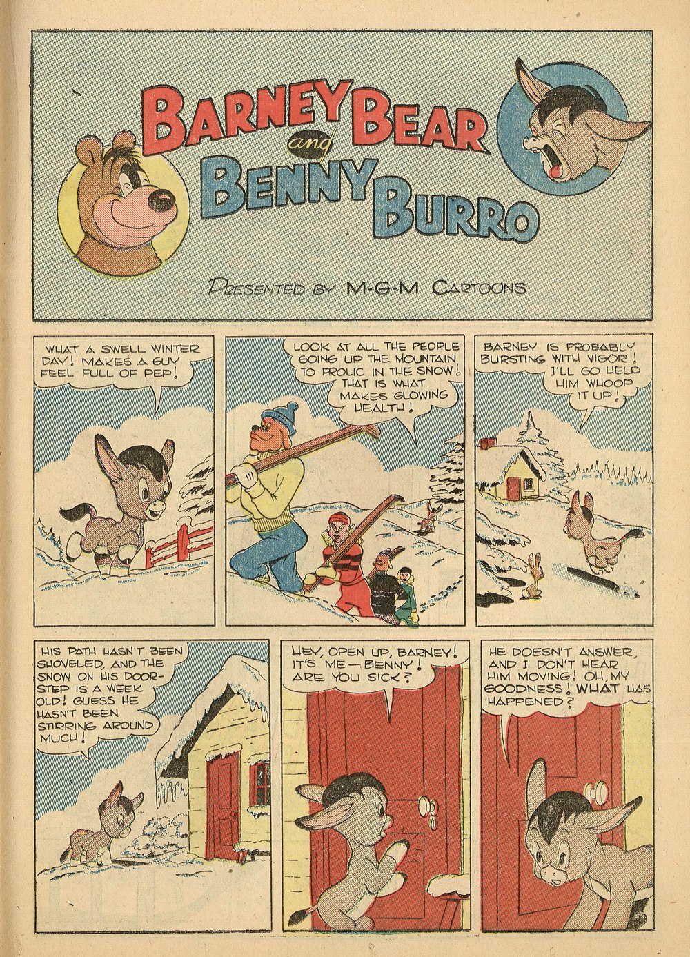 Read online Our Gang Comics comic -  Issue #21 - 31