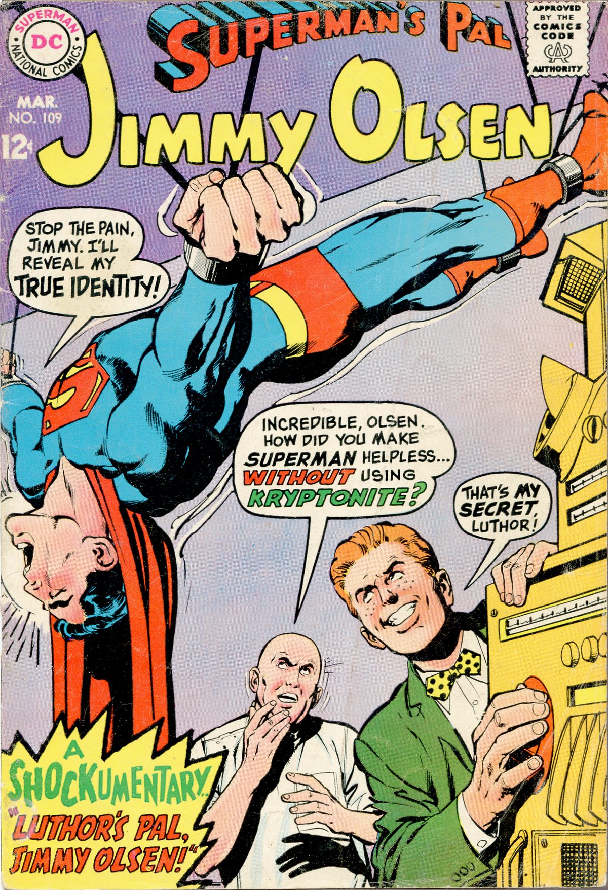 Read online Superman's Pal Jimmy Olsen comic -  Issue #109 - 1