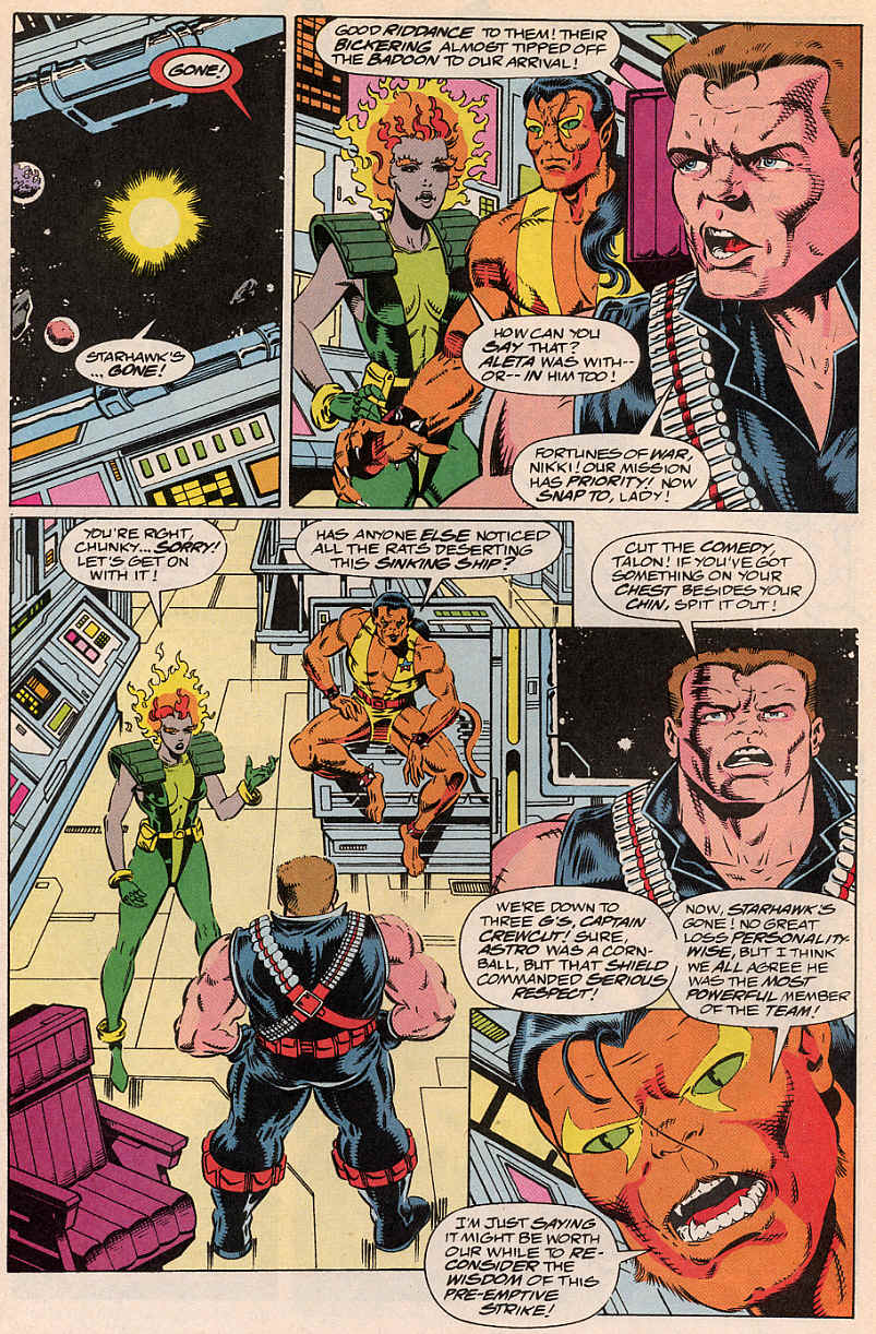 Read online Guardians of the Galaxy (1990) comic -  Issue #30 - 13