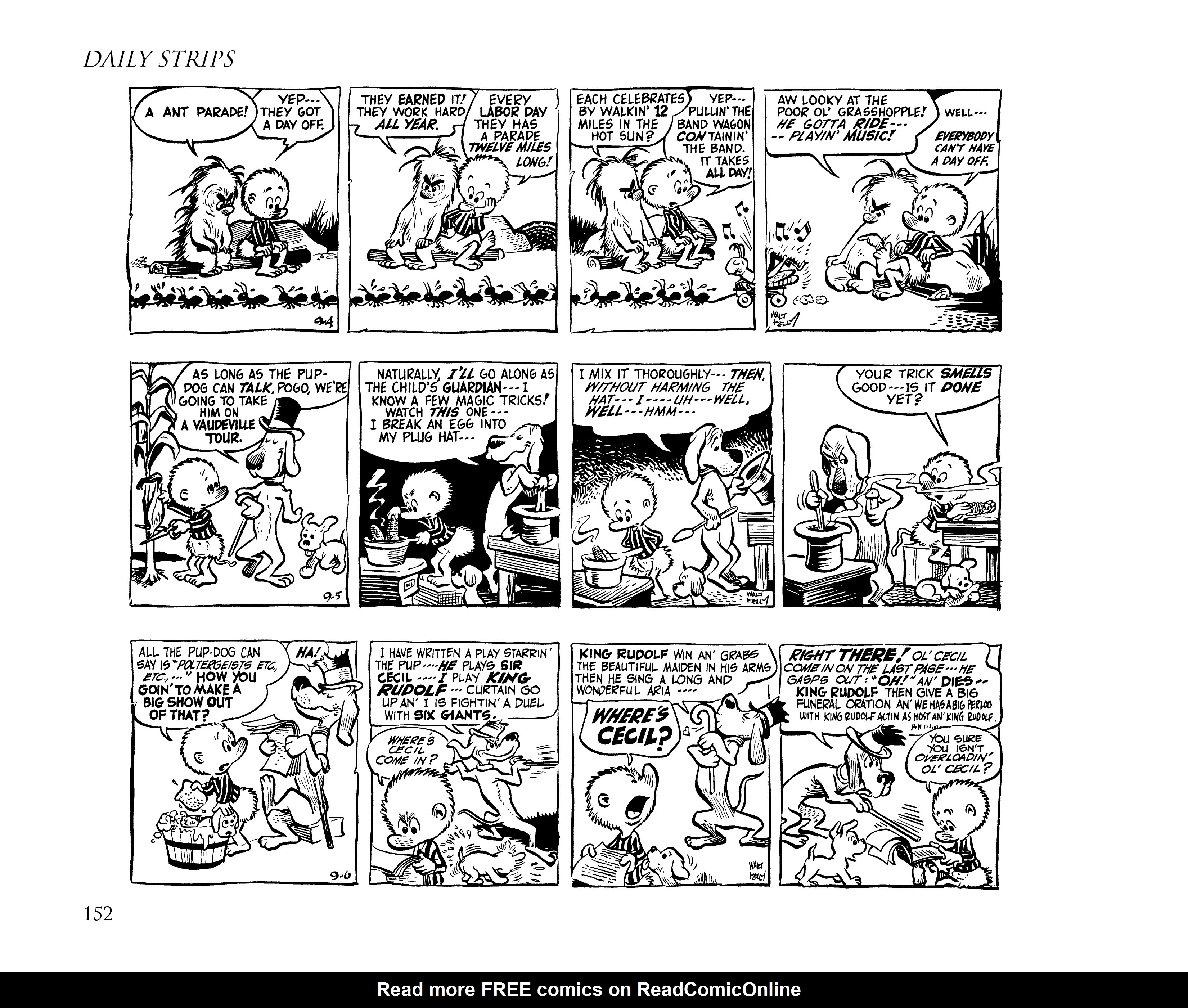 Read online Pogo by Walt Kelly: The Complete Syndicated Comic Strips comic -  Issue # TPB 1 (Part 2) - 70