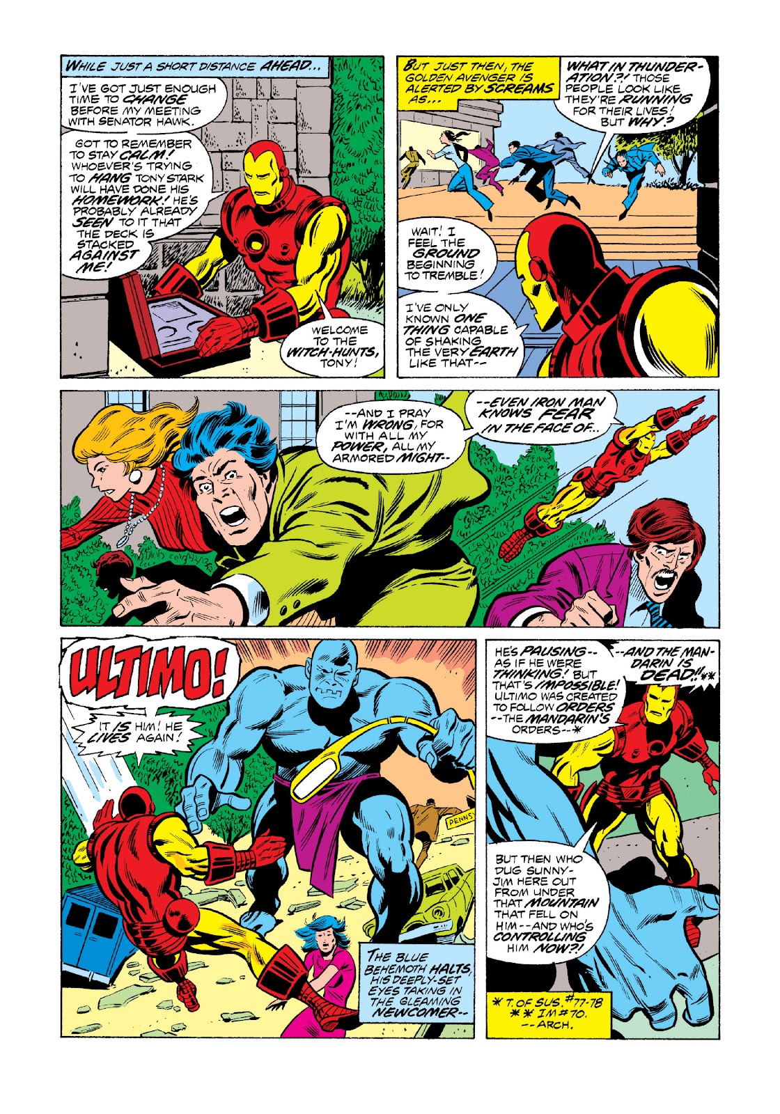 Marvel Masterworks: The Invincible Iron Man issue TPB 12 (Part 1) - Page 18