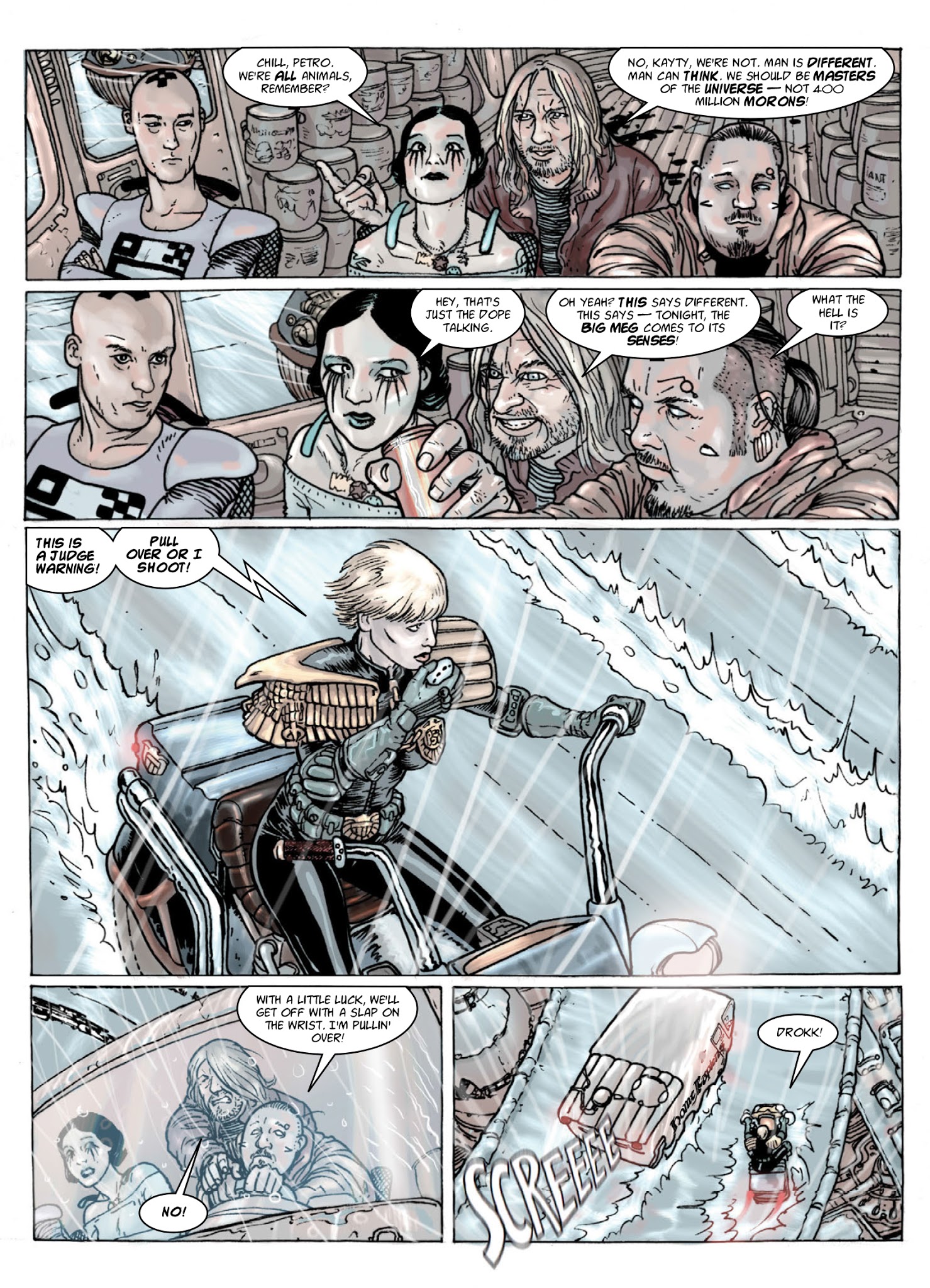 Read online Judge Anderson: The Psi Files comic -  Issue # TPB 5 - 38
