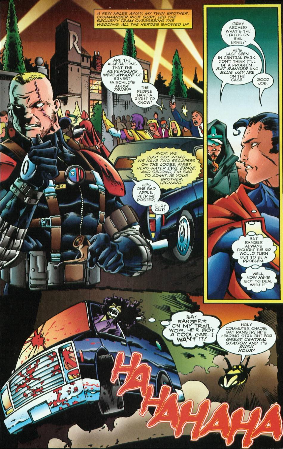 Read online Evil Ernie vs. the Superheroes comic -  Issue #1 - 15