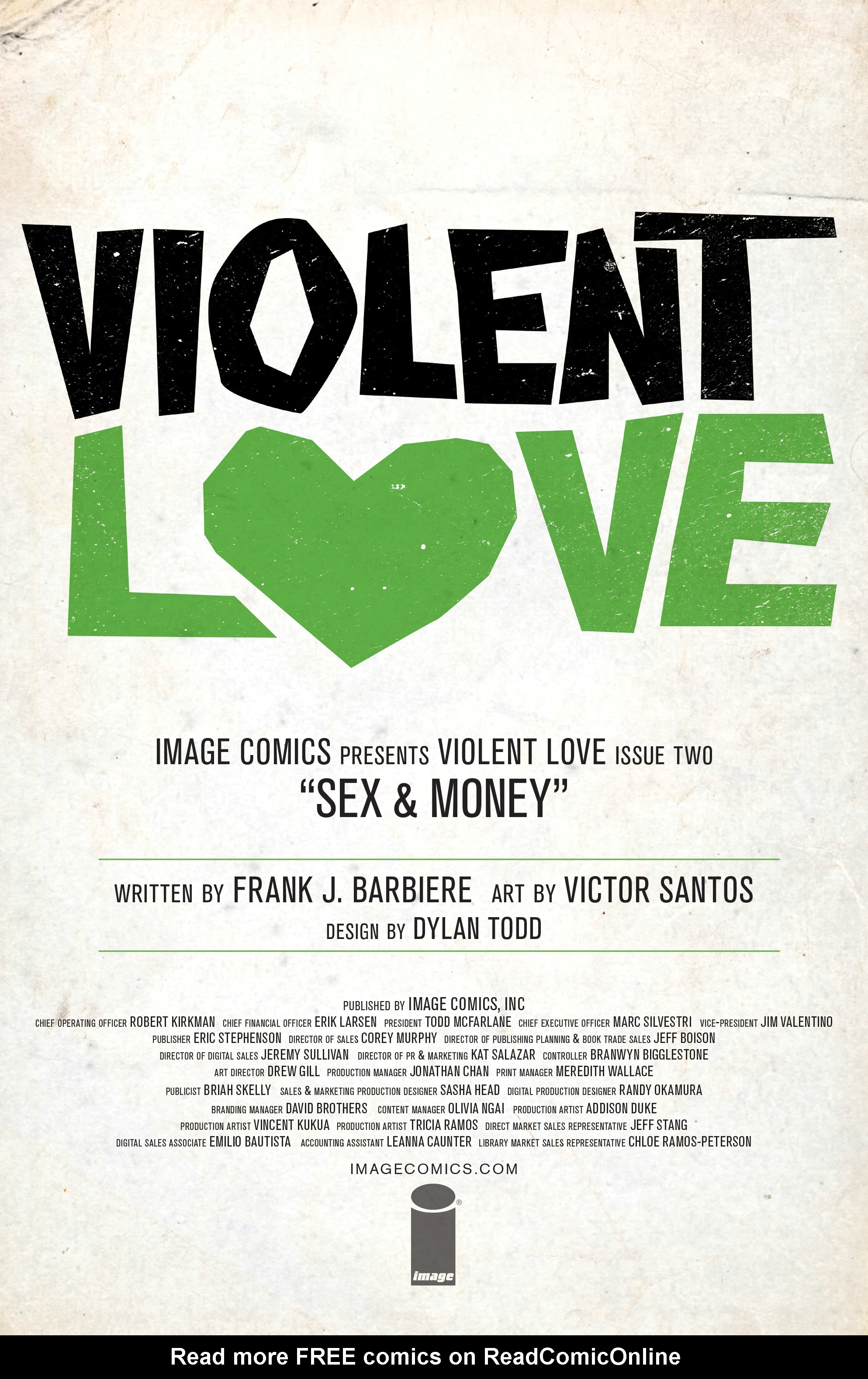 Read online Violent Love comic -  Issue #2 - 2