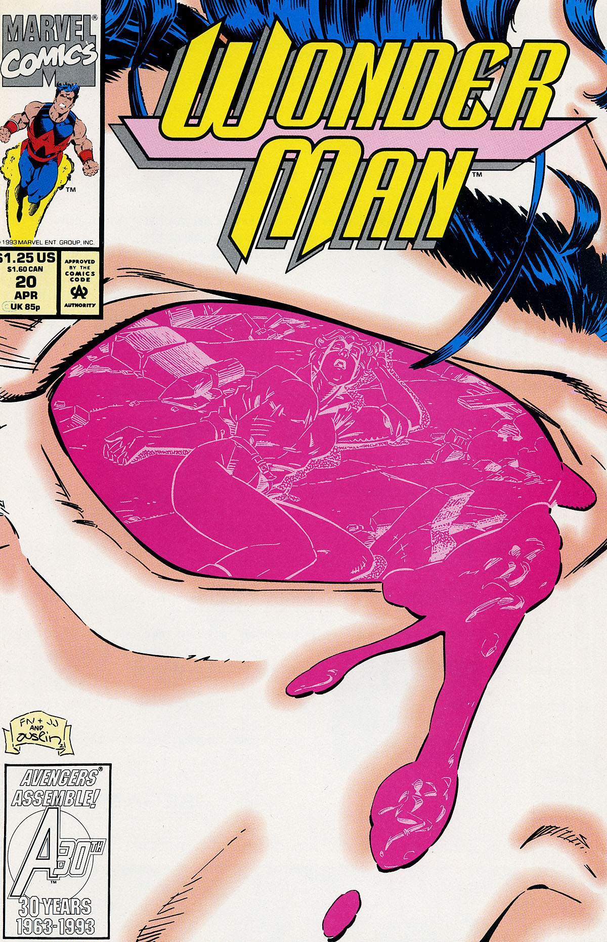 Read online Wonder Man (1991) comic -  Issue #20 - 1