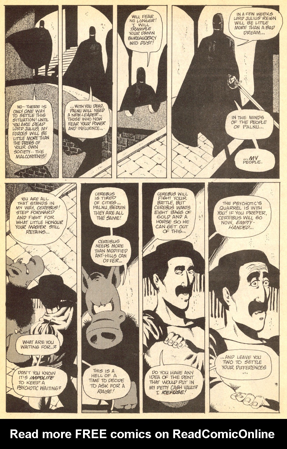 Read online Cerebus comic -  Issue #16 - 20