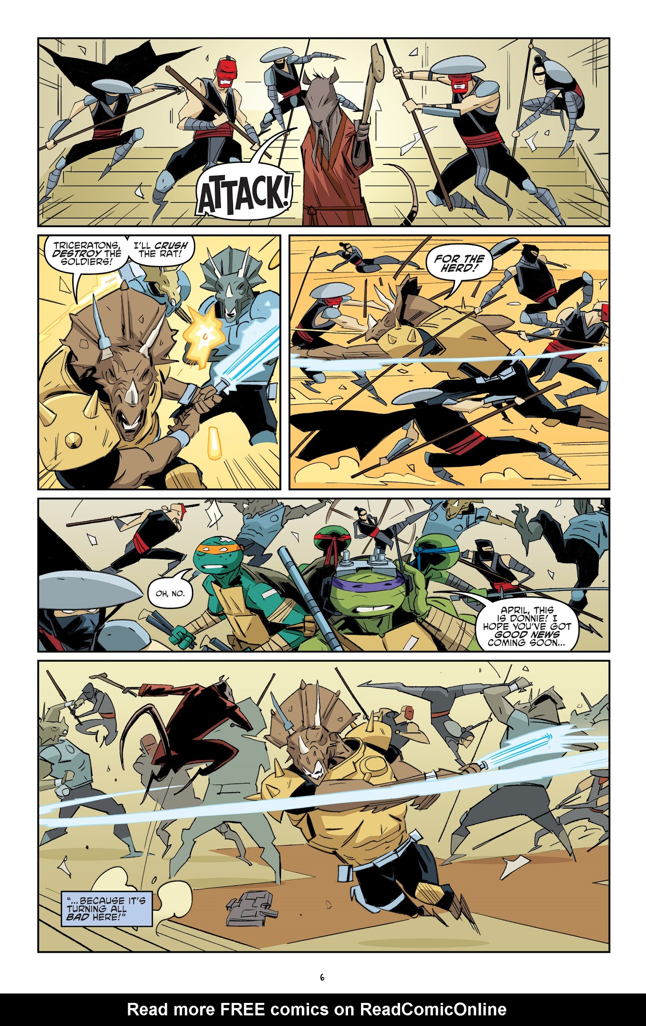 Read online Teenage Mutant Ninja Turtles (2011) comic -  Issue #80 - 8