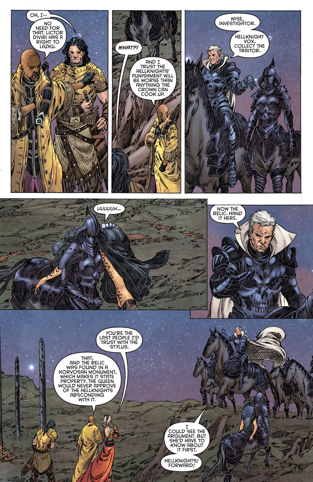 Read online Pathfinder: Runescars comic -  Issue #5 - 21
