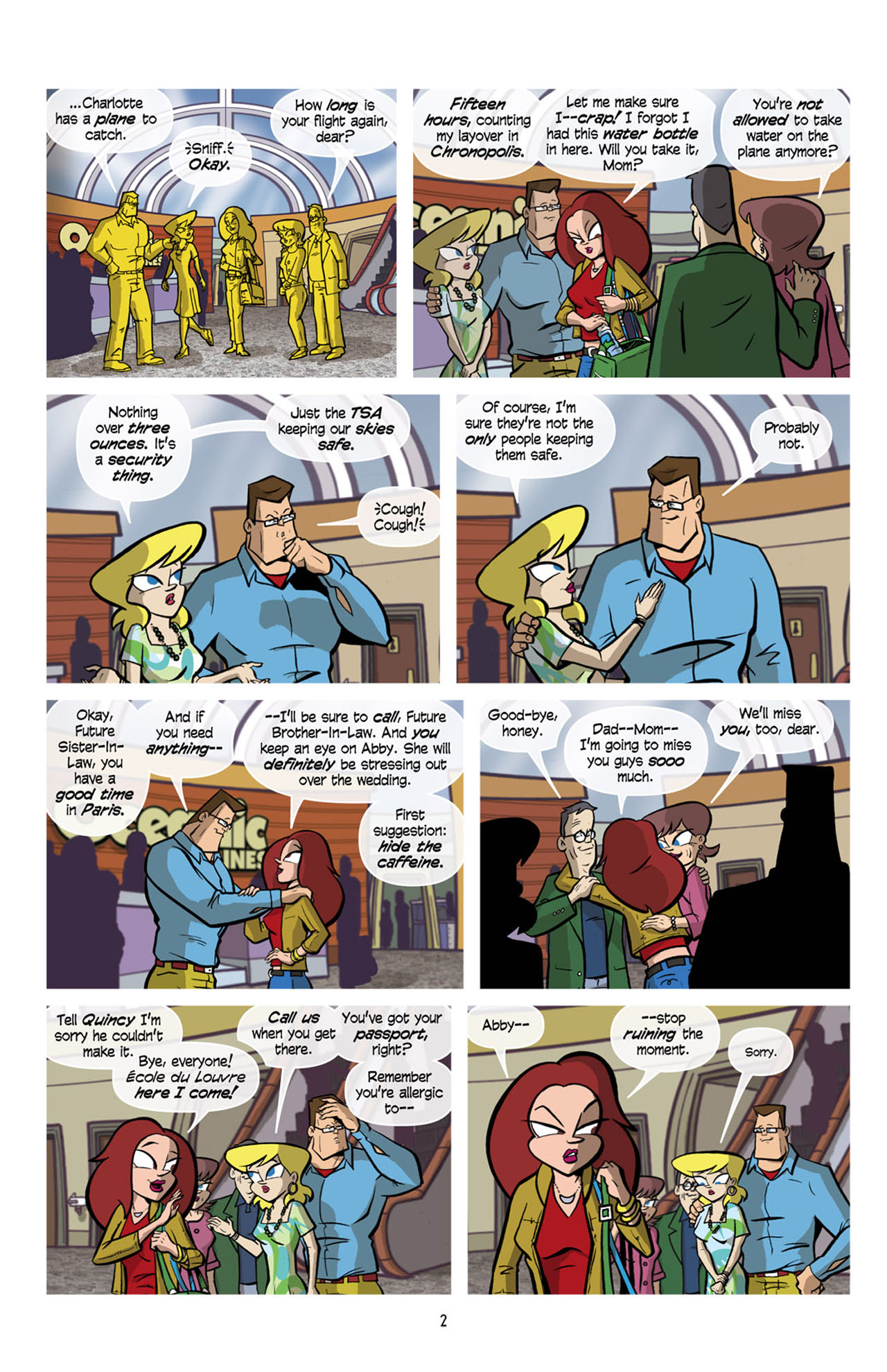 Read online Love and Capes comic -  Issue #8 - 4