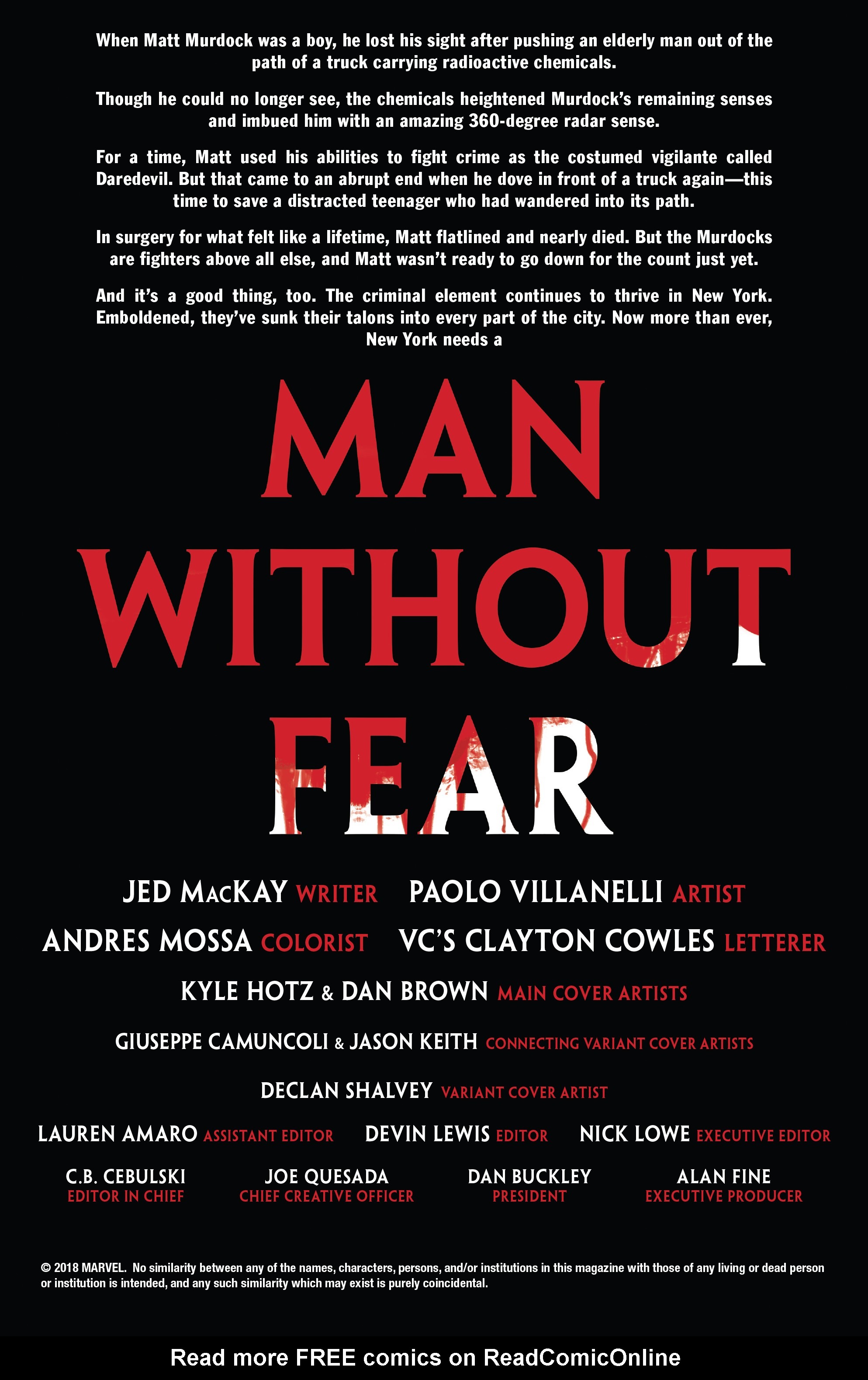 Read online Man Without Fear comic -  Issue #4 - 22