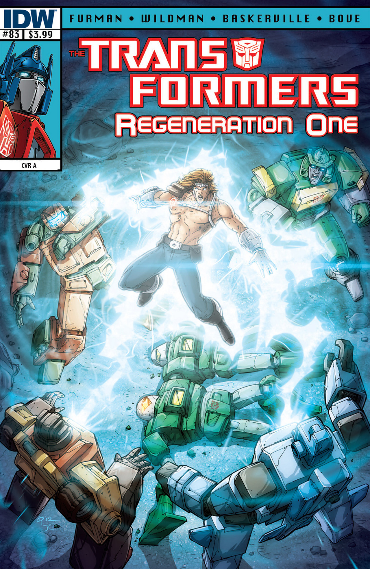 Read online The Transformers: Regeneration One comic -  Issue #83 - 1